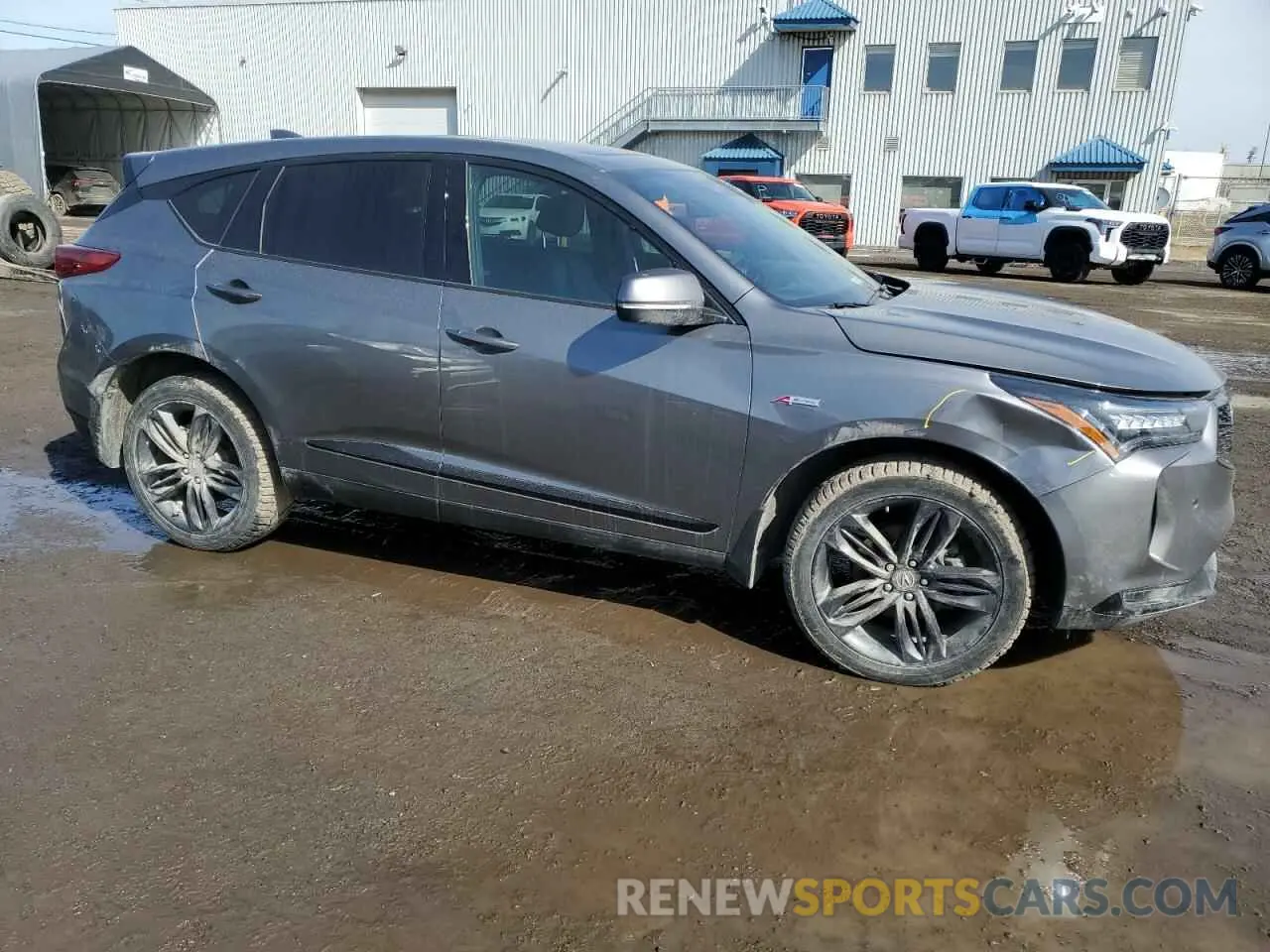 4 fotografías del automóvil dañado 5J8TC2H61PL801331 ACURA RDX 2023