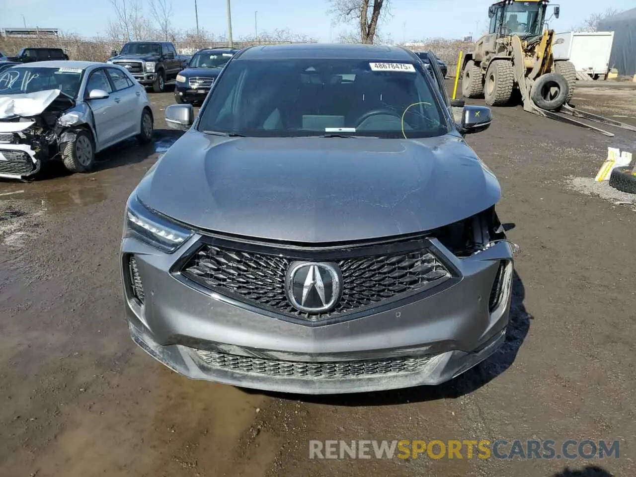 5 fotografías del automóvil dañado 5J8TC2H61PL801331 ACURA RDX 2023