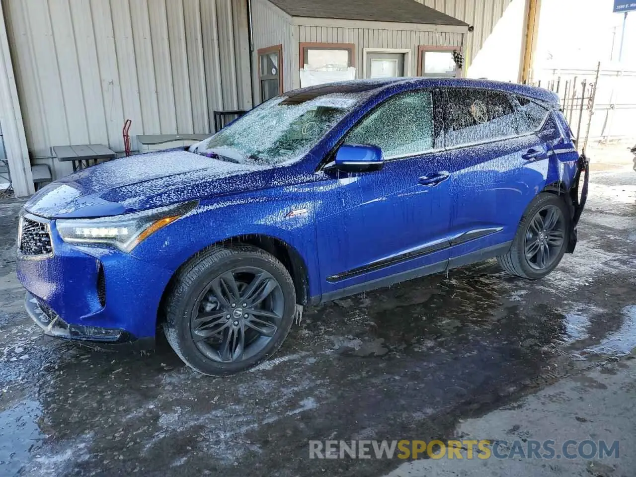 1 fotografías del automóvil dañado 5J8TC2H63PL001498 ACURA RDX 2023