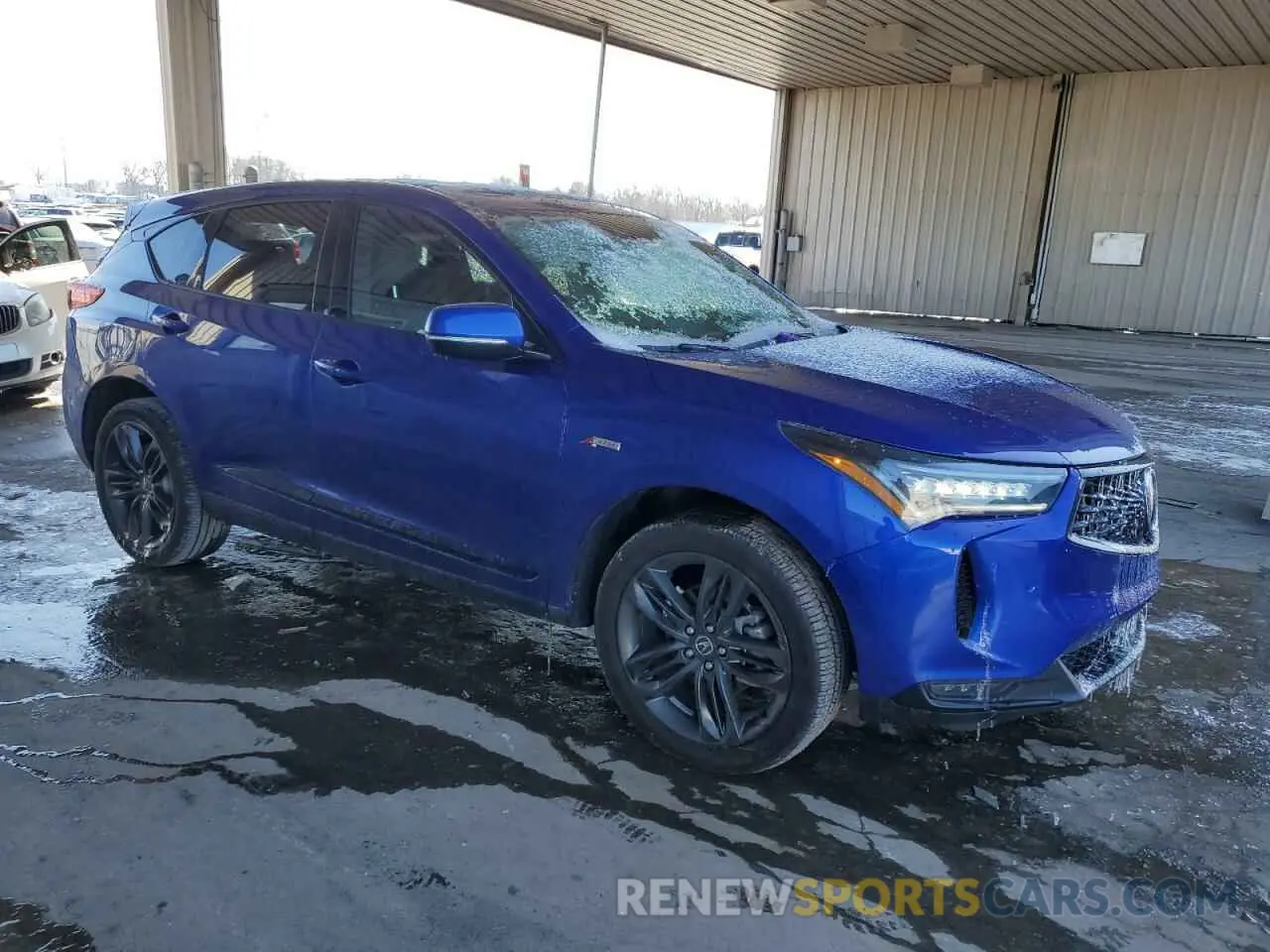 4 fotografías del automóvil dañado 5J8TC2H63PL001498 ACURA RDX 2023