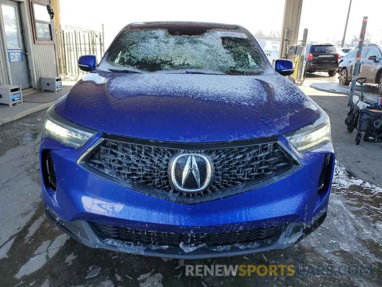 5 fotografías del automóvil dañado 5J8TC2H63PL001498 ACURA RDX 2023
