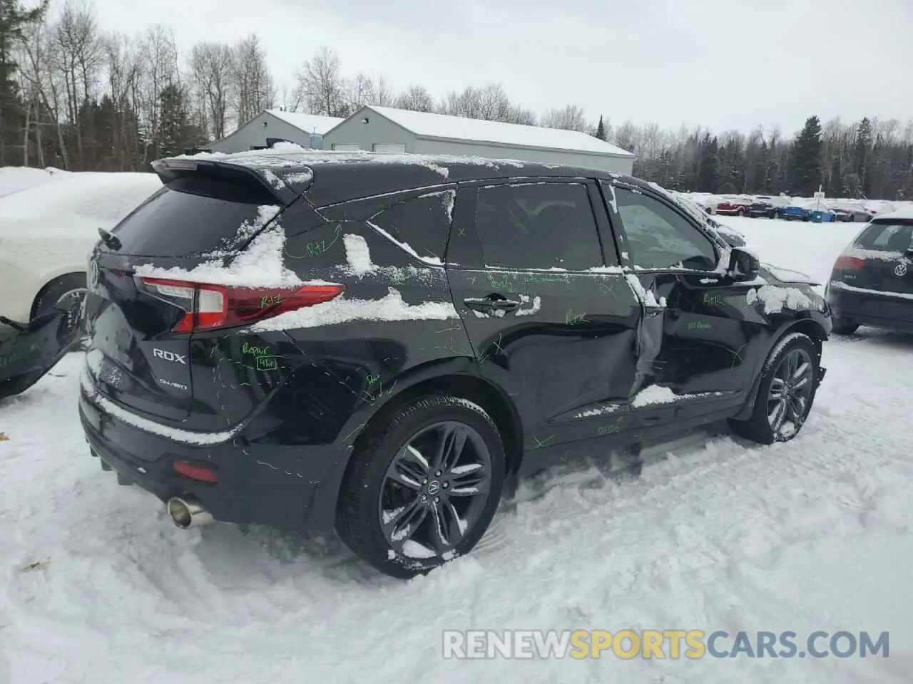 3 fotografías del automóvil dañado 5J8TC2H63PL800276 ACURA RDX 2023