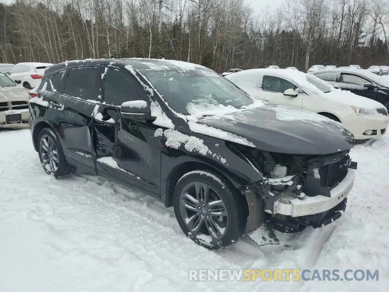 4 fotografías del automóvil dañado 5J8TC2H63PL800276 ACURA RDX 2023