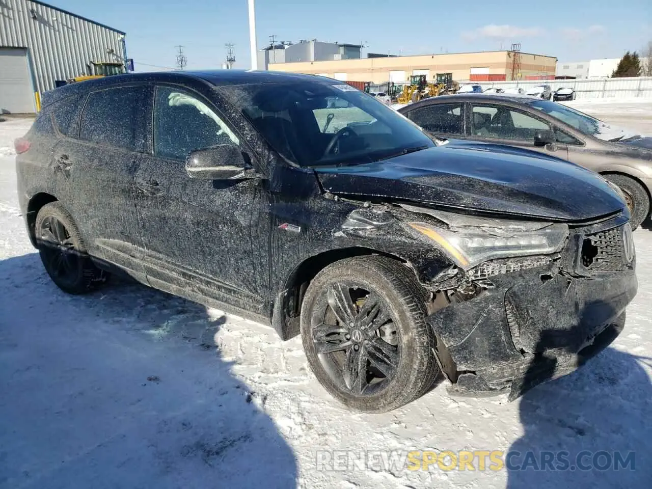 4 fotografías del automóvil dañado 5J8TC2H63PL803369 ACURA RDX 2023