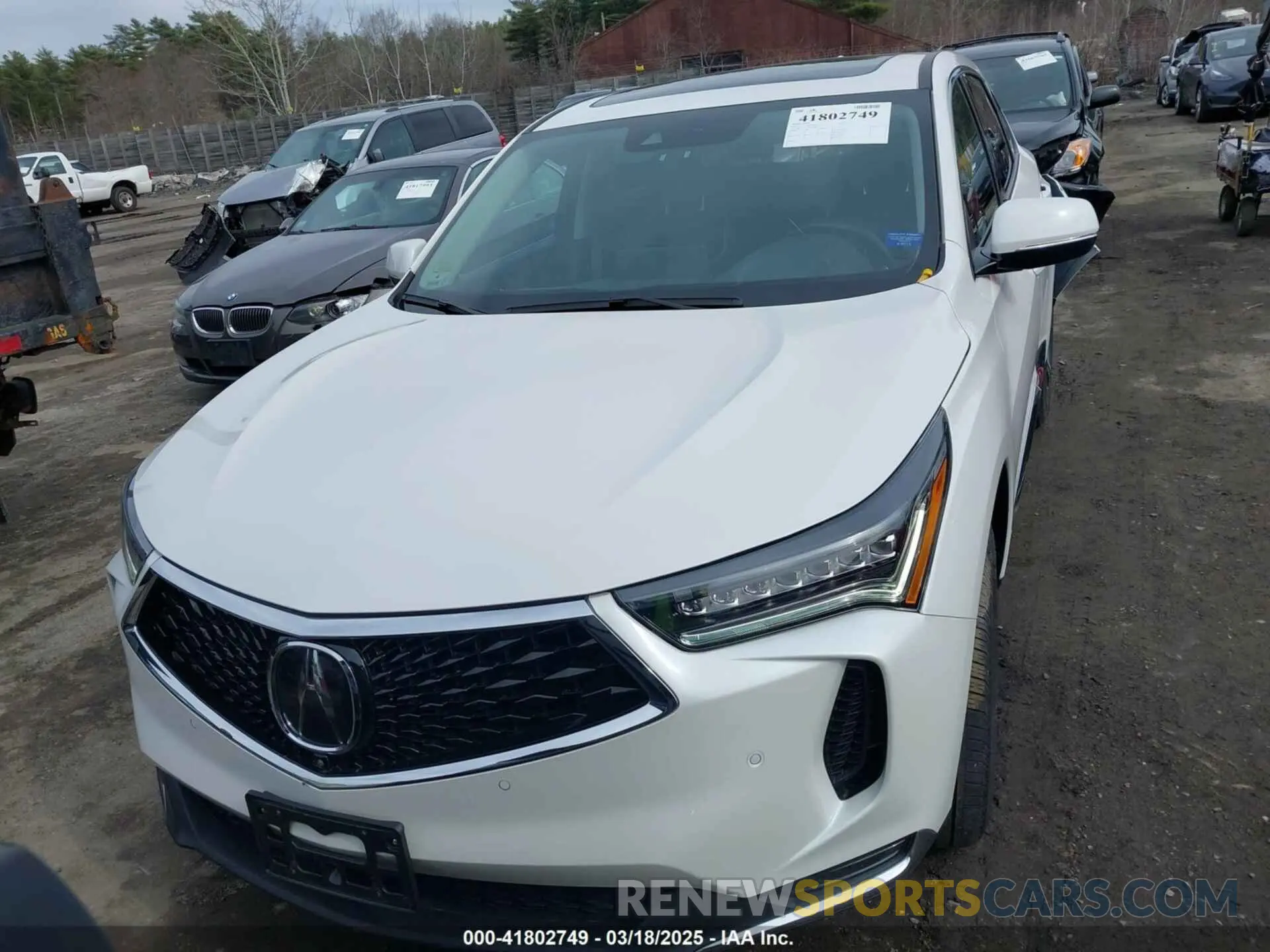 12 fotografías del automóvil dañado 5J8TC2H7XPL008909 ACURA RDX 2023