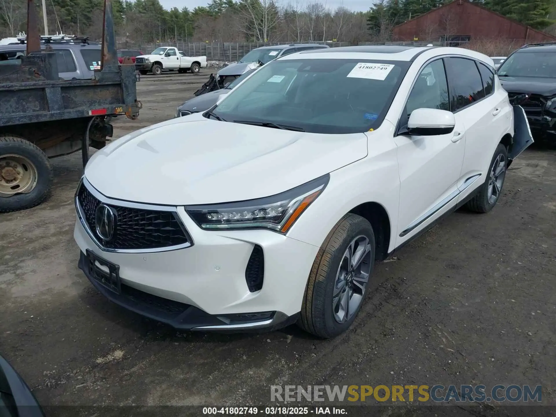 2 fotografías del automóvil dañado 5J8TC2H7XPL008909 ACURA RDX 2023
