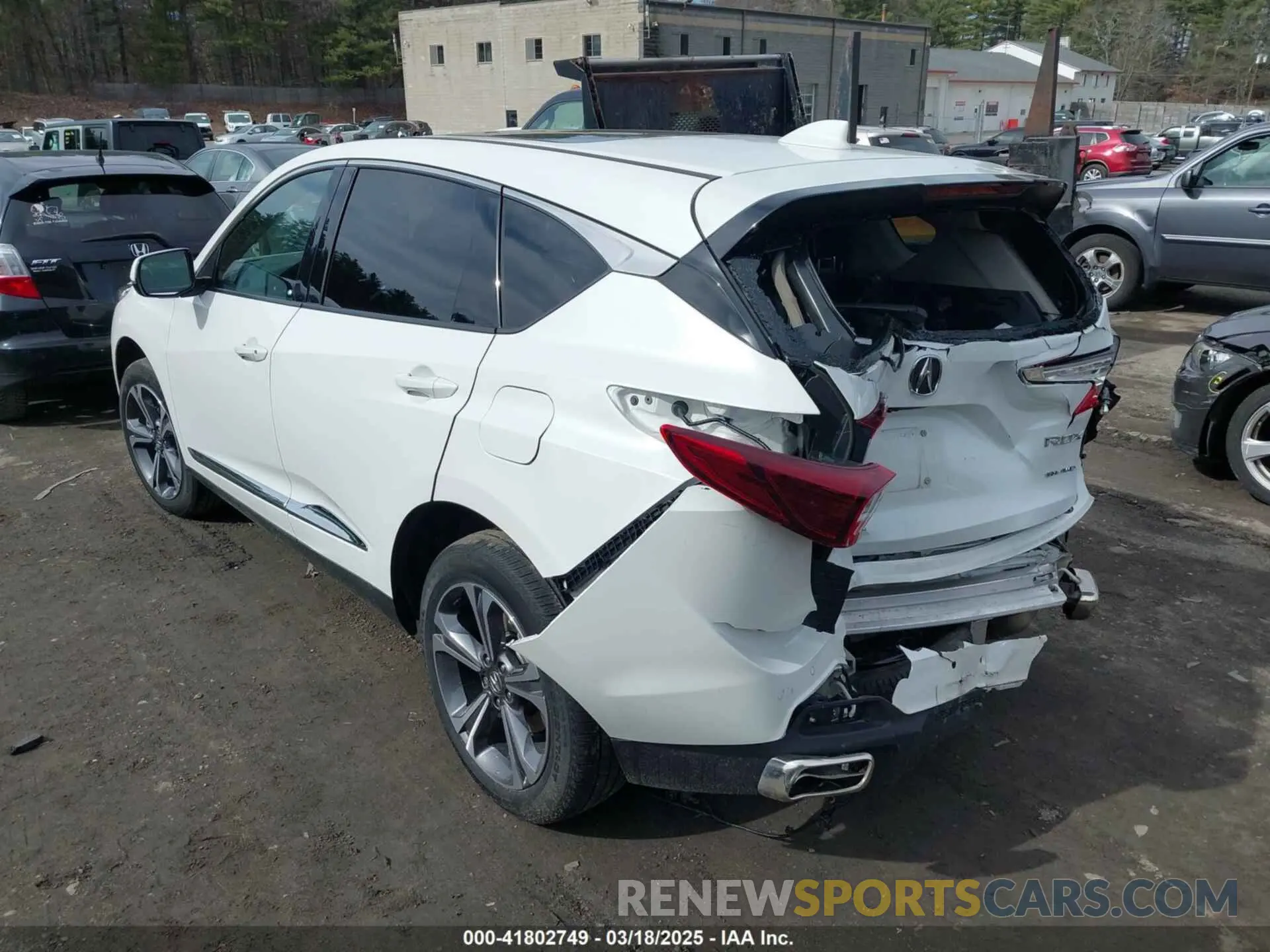 3 fotografías del automóvil dañado 5J8TC2H7XPL008909 ACURA RDX 2023