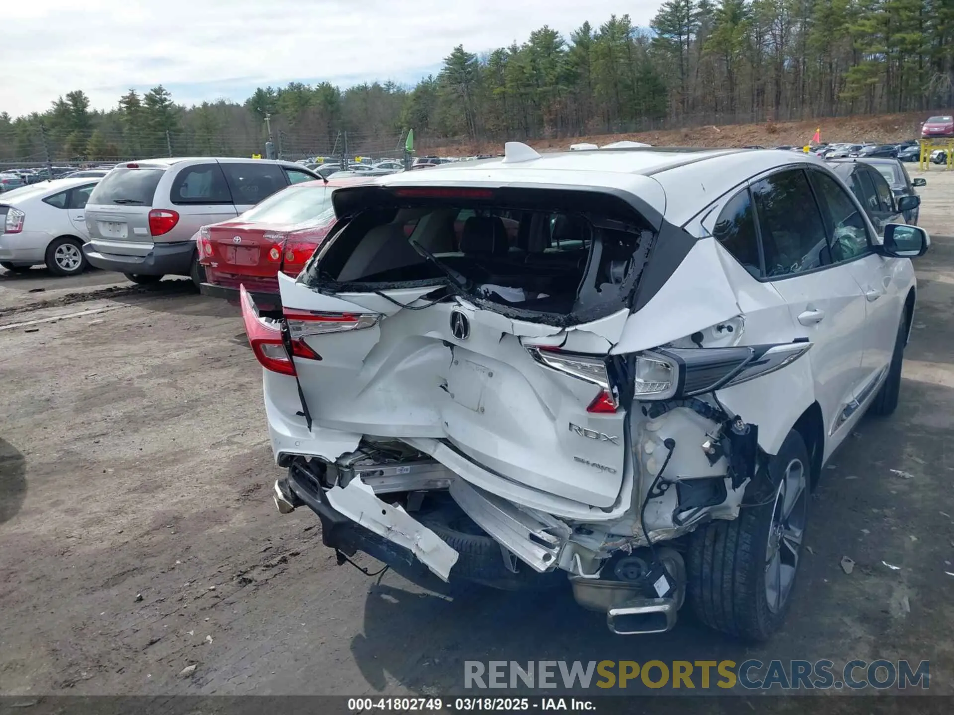 4 fotografías del automóvil dañado 5J8TC2H7XPL008909 ACURA RDX 2023