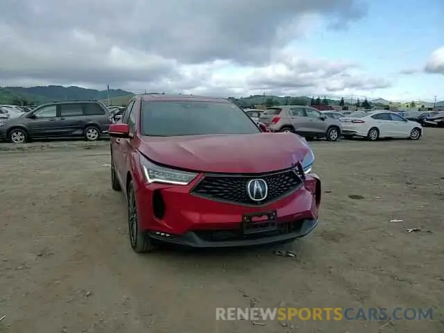 12 fotografías del automóvil dañado 5J8TC2H88PL004317 ACURA RDX 2023