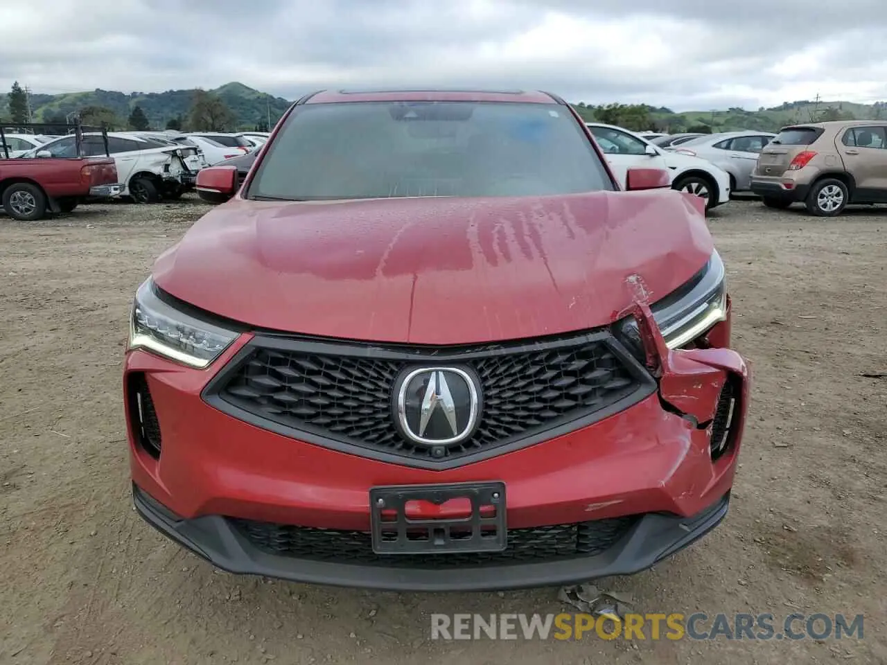 5 fotografías del automóvil dañado 5J8TC2H88PL004317 ACURA RDX 2023