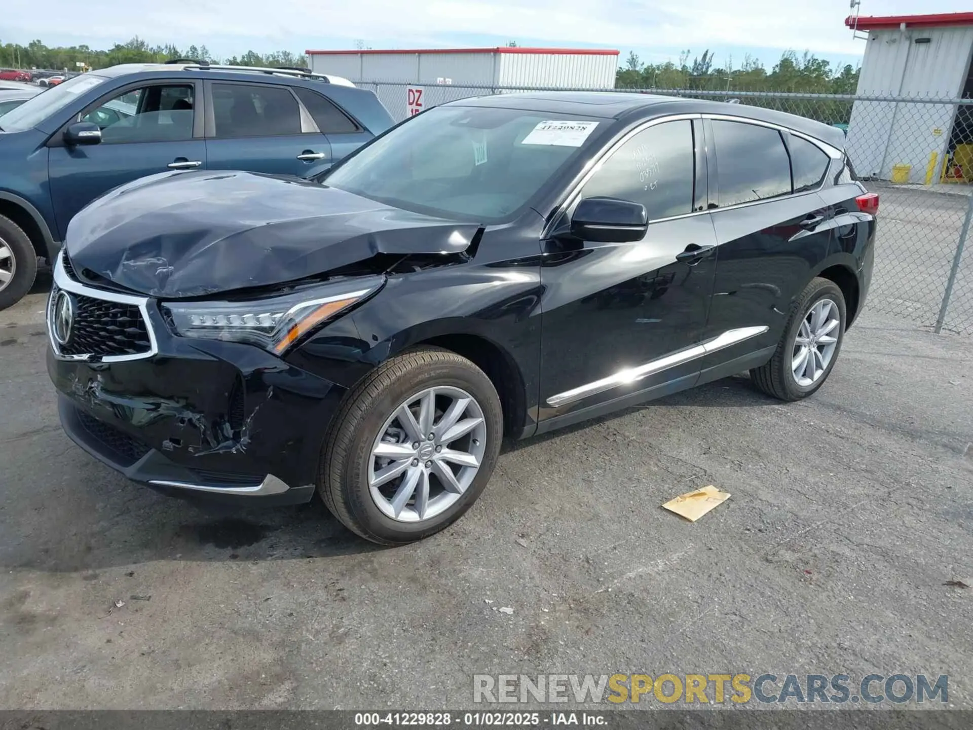 2 fotografías del automóvil dañado 5J8TC2H34RL035717 ACURA RDX 2024