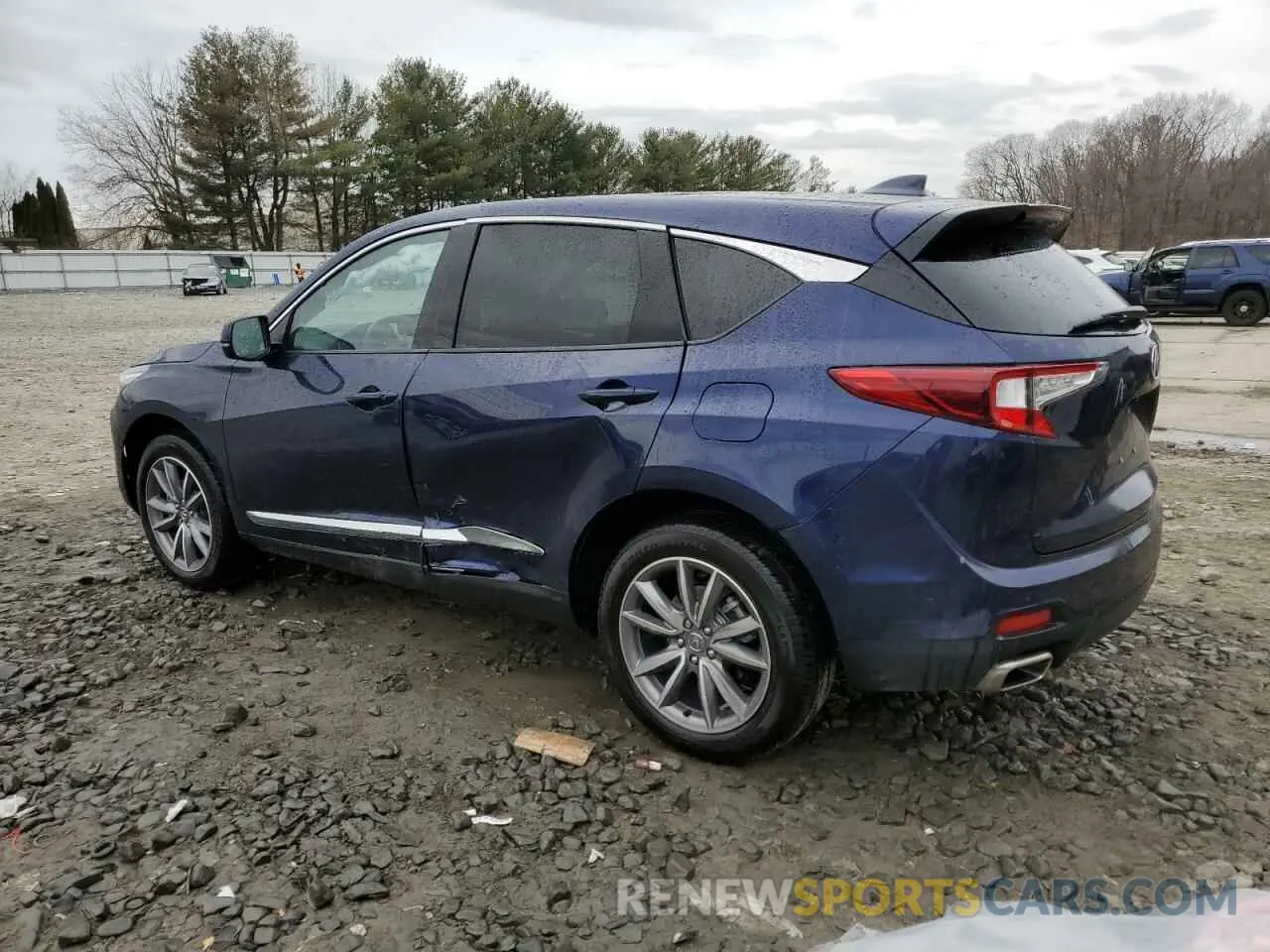 2 fotografías del automóvil dañado 5J8TC2H57RL017925 ACURA RDX 2024