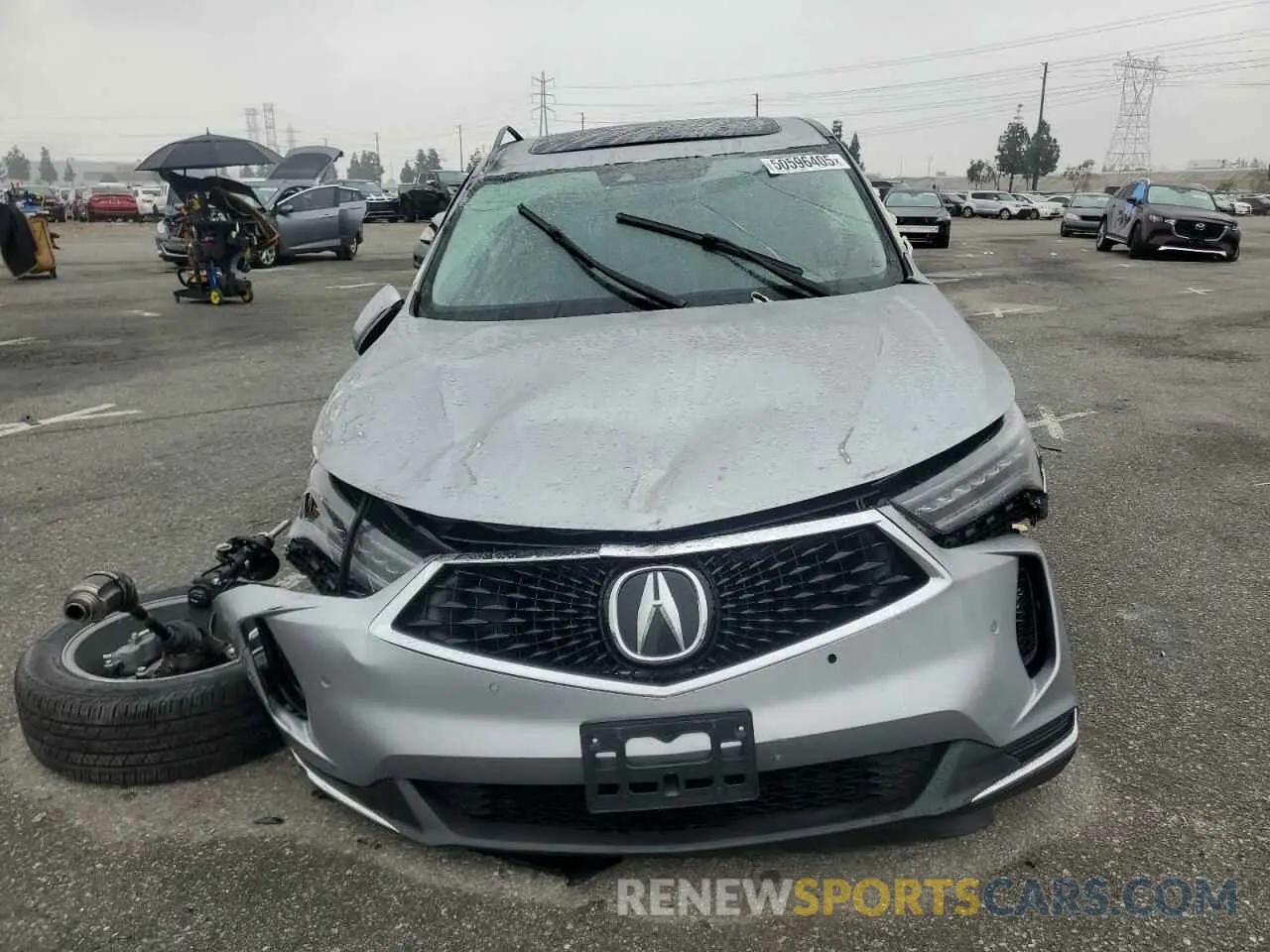 5 fotografías del automóvil dañado 5J8TC2H58RL009719 ACURA RDX 2024