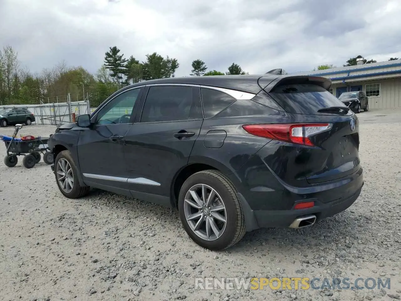 2 fotografías del automóvil dañado 5J8TC2H58RL013687 ACURA RDX 2024