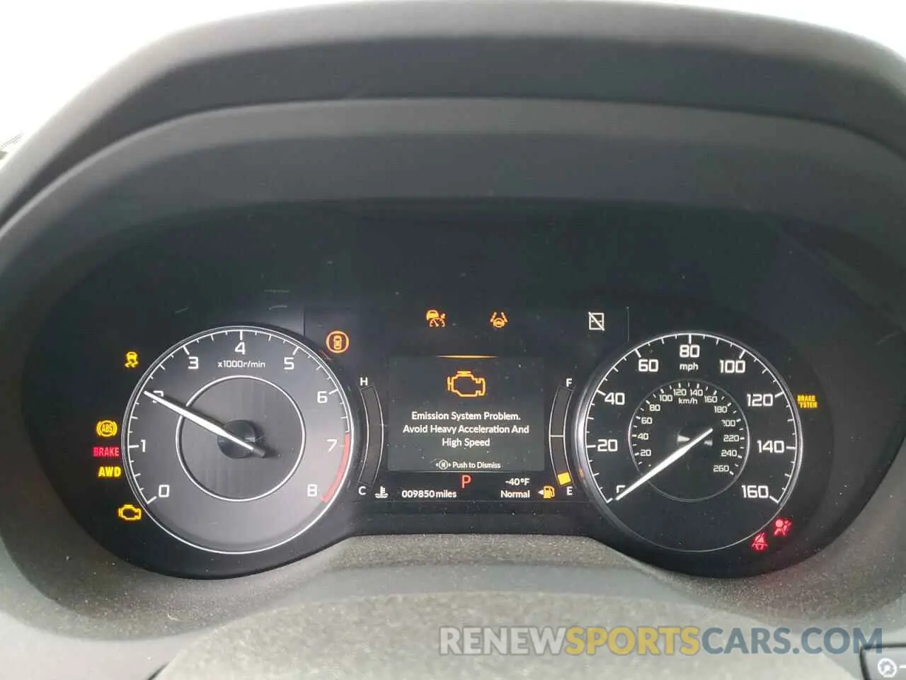 9 fotografías del automóvil dañado 5J8TC2H58RL013687 ACURA RDX 2024