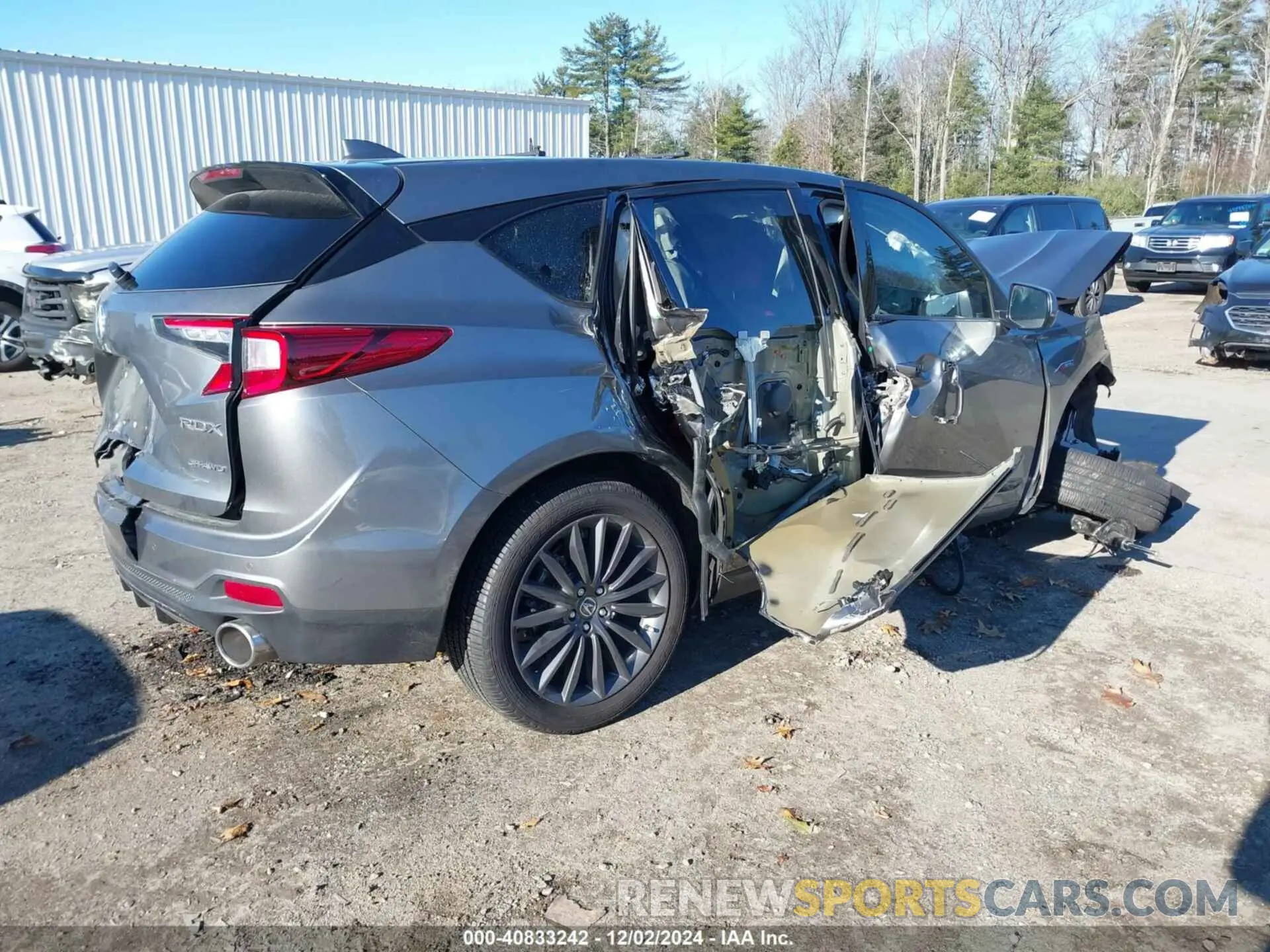 4 fotografías del automóvil dañado 5J8TC2H88RL031228 ACURA RDX 2024