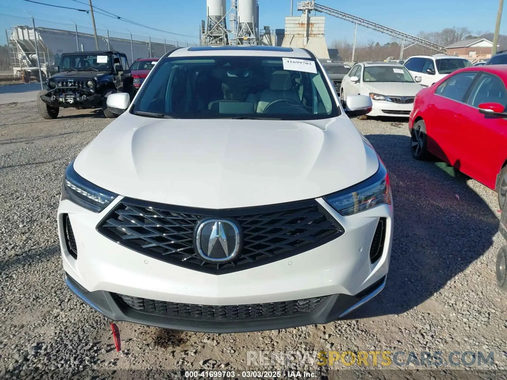 13 fotografías del automóvil dañado 5J8TC2H59SL002736 ACURA RDX 2025