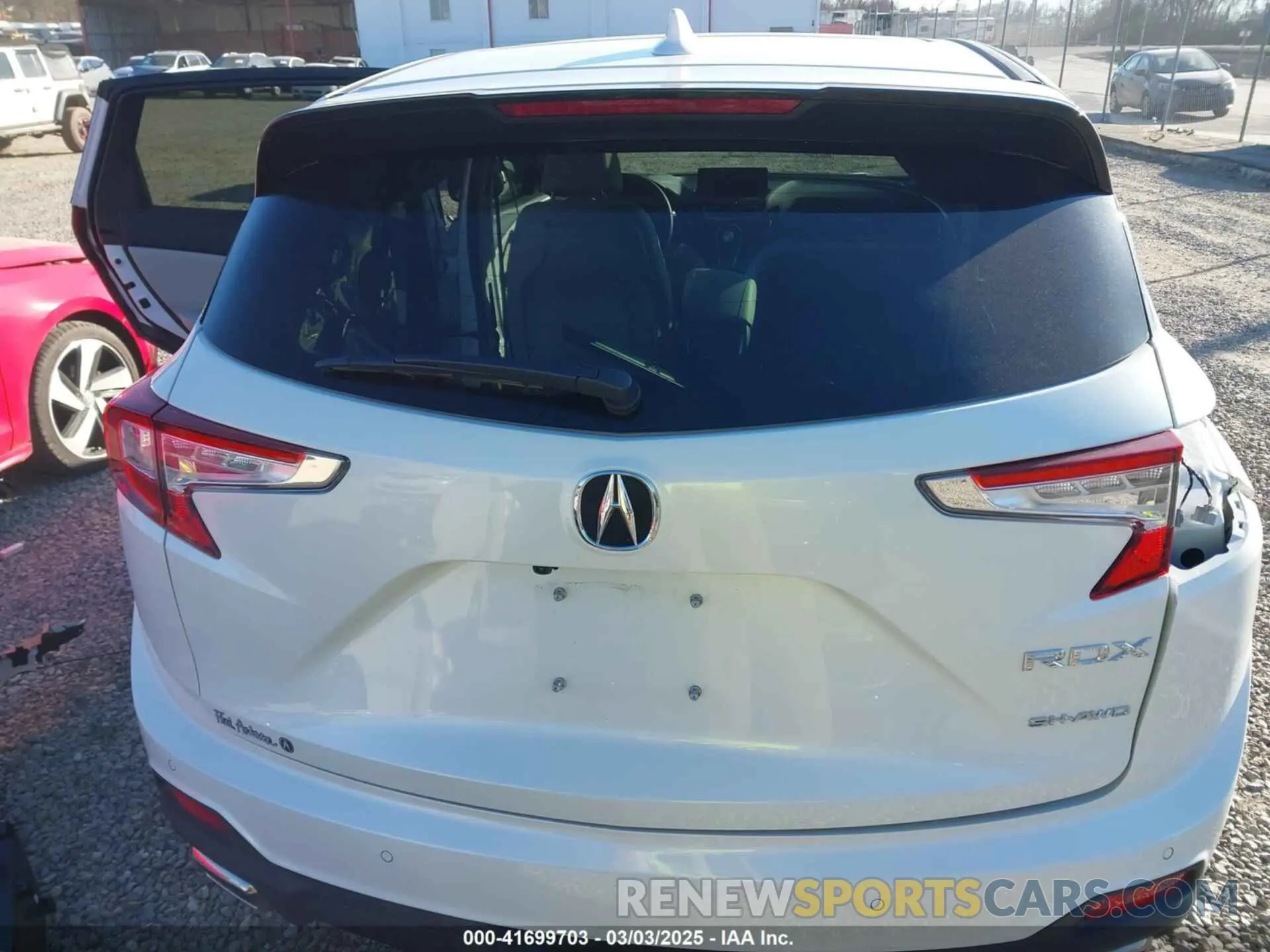 17 fotografías del automóvil dañado 5J8TC2H59SL002736 ACURA RDX 2025