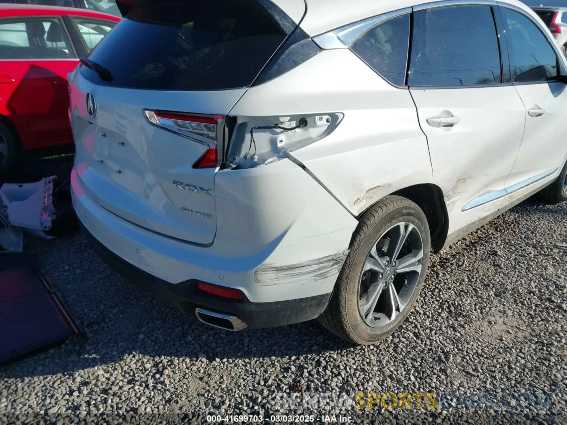 4 fotografías del automóvil dañado 5J8TC2H59SL002736 ACURA RDX 2025