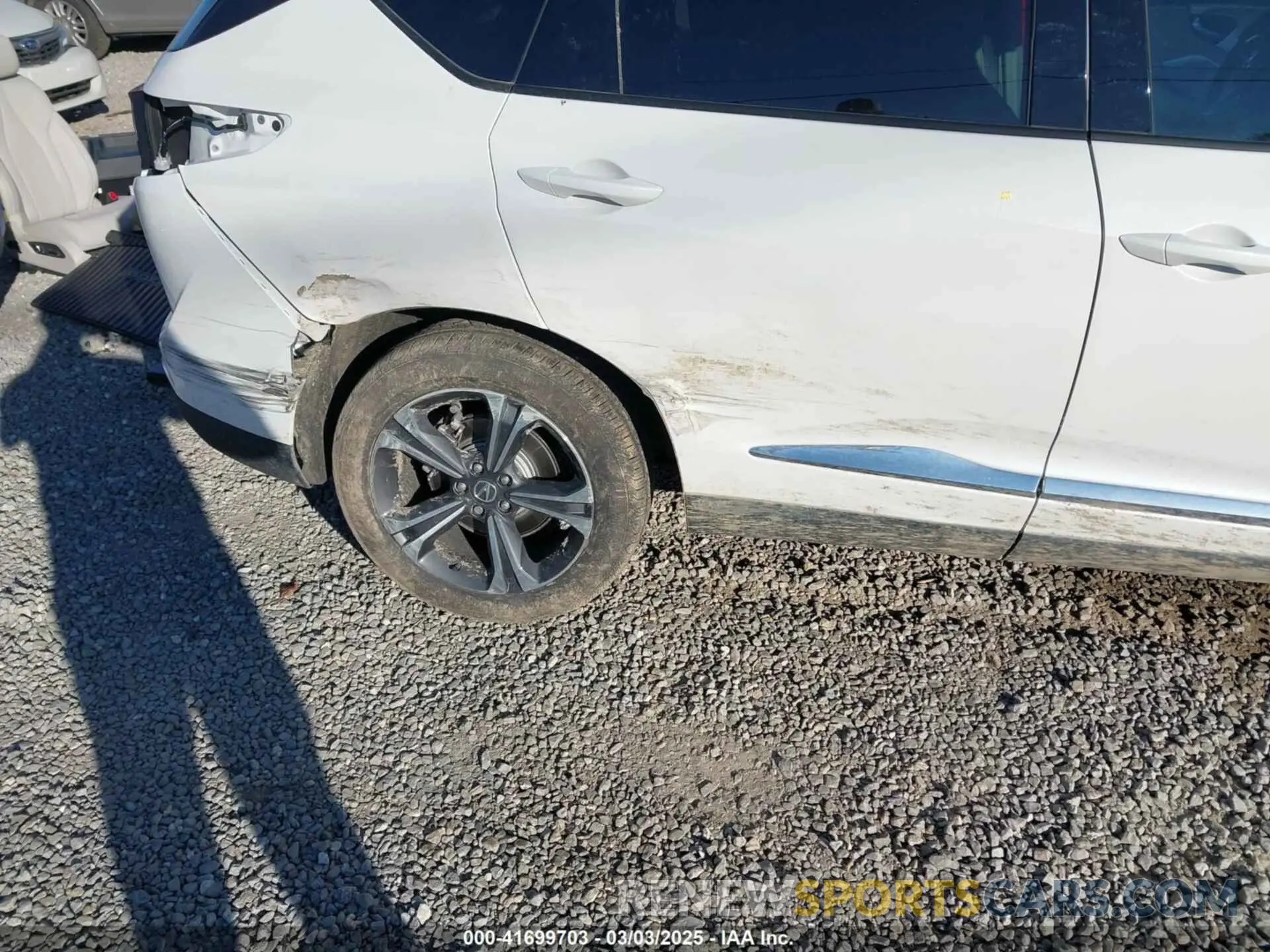 6 fotografías del automóvil dañado 5J8TC2H59SL002736 ACURA RDX 2025
