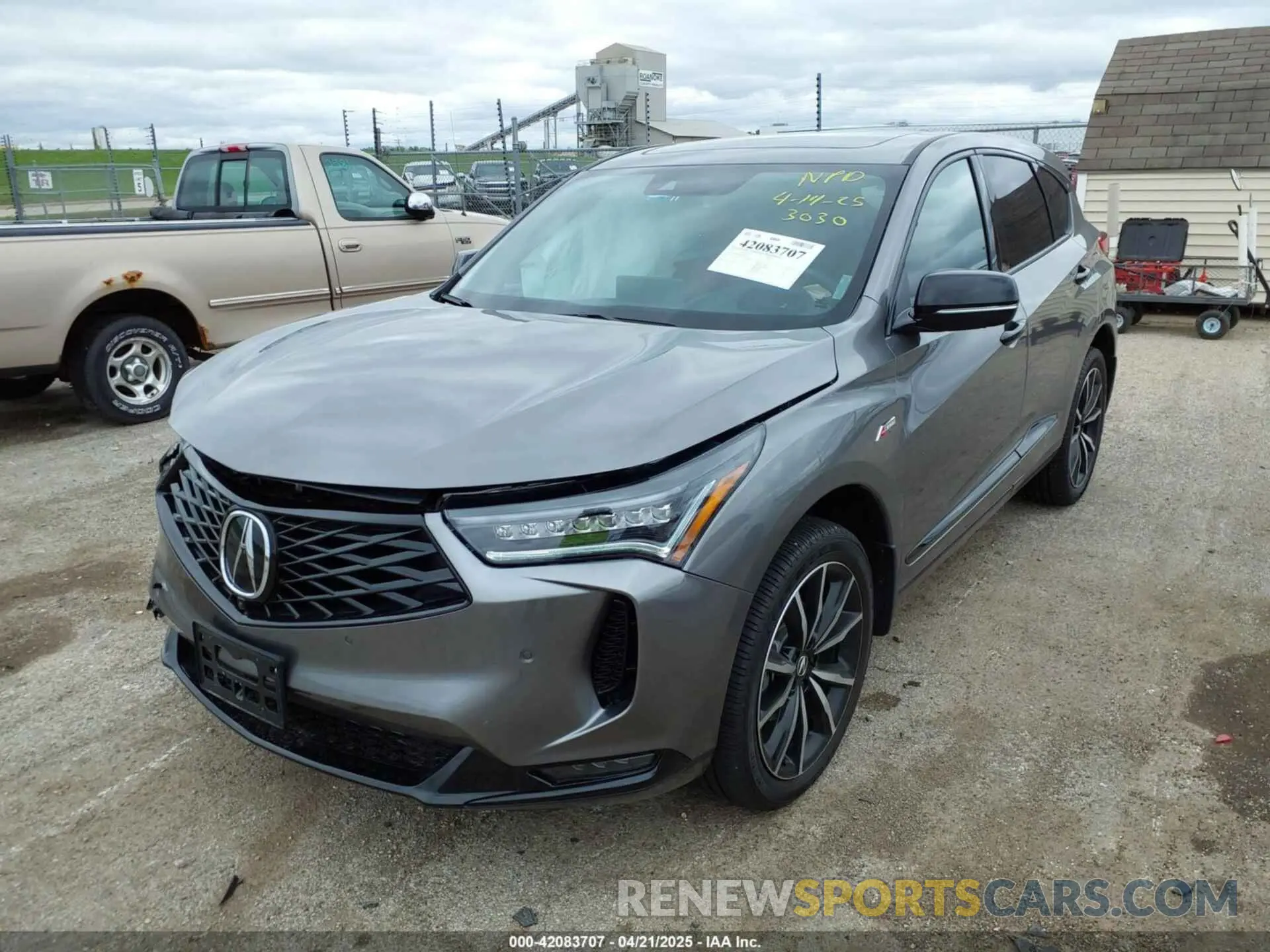 2 fotografías del automóvil dañado 5J8TC2H84SL003030 ACURA RDX 2025