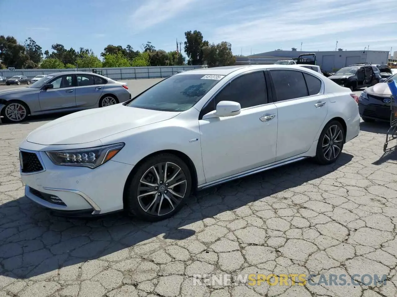 1 fotografías del automóvil dañado JH4KC2F94KC000309 ACURA RLX 2019