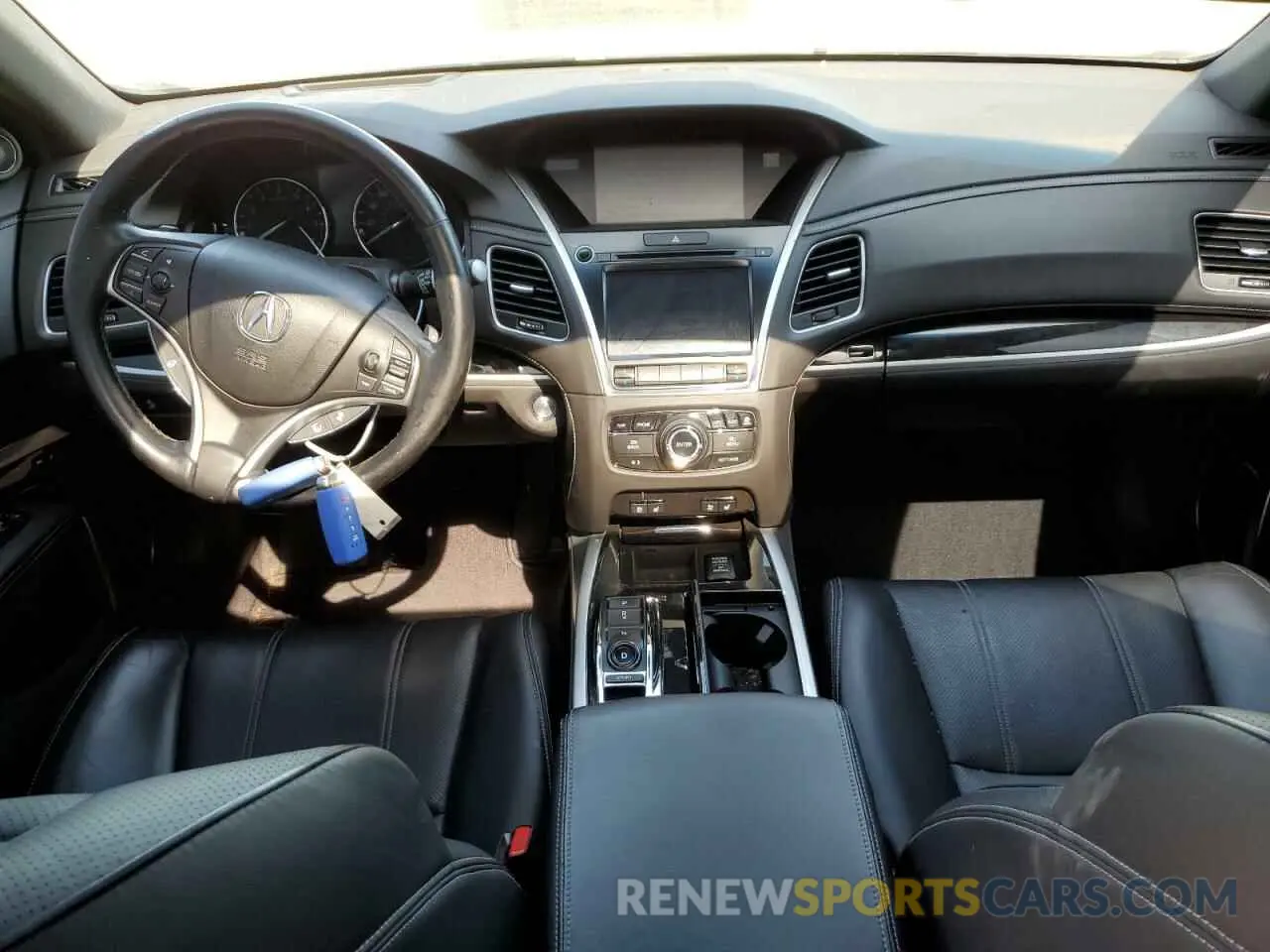 8 fotografías del automóvil dañado JH4KC2F94KC000309 ACURA RLX 2019