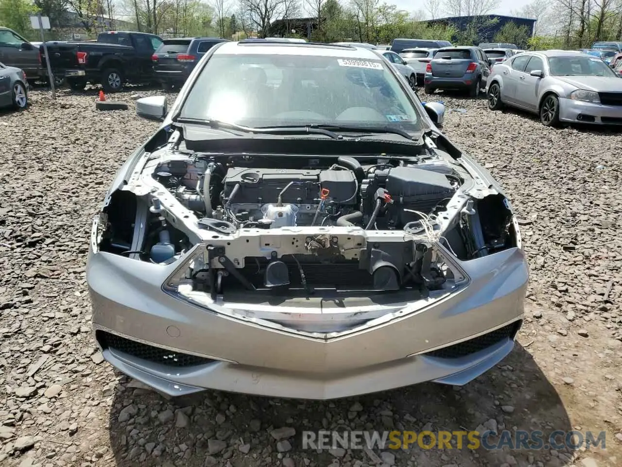 5 fotografías del automóvil dañado 19UUB1F33KA004822 ACURA TLX 2019