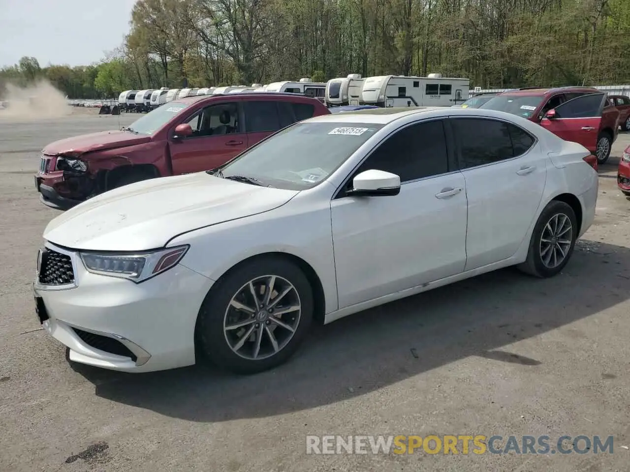 1 fotografías del automóvil dañado 19UUB1F33KA007915 ACURA TLX 2019