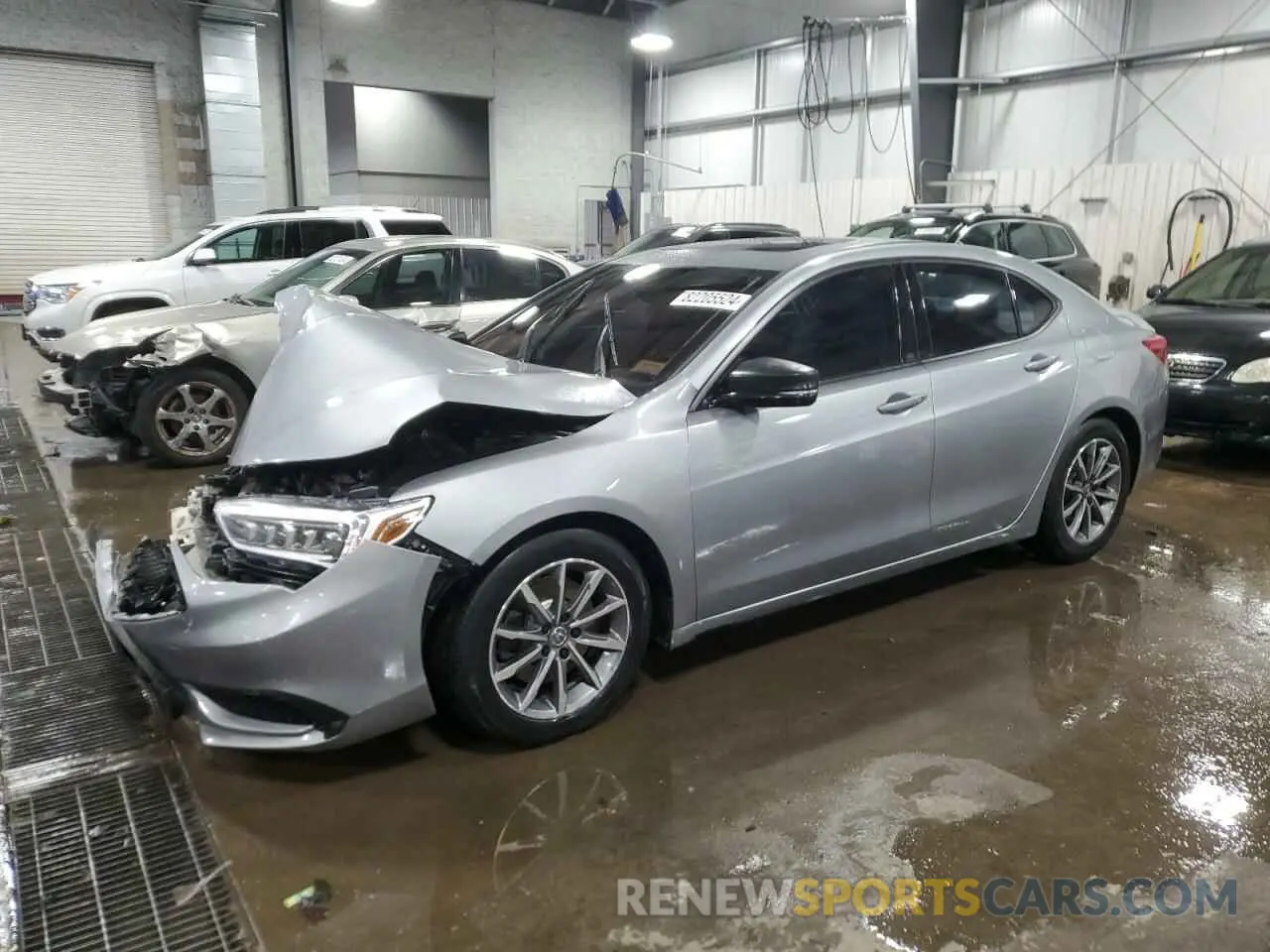 1 fotografías del automóvil dañado 19UUB1F33KA009700 ACURA TLX 2019