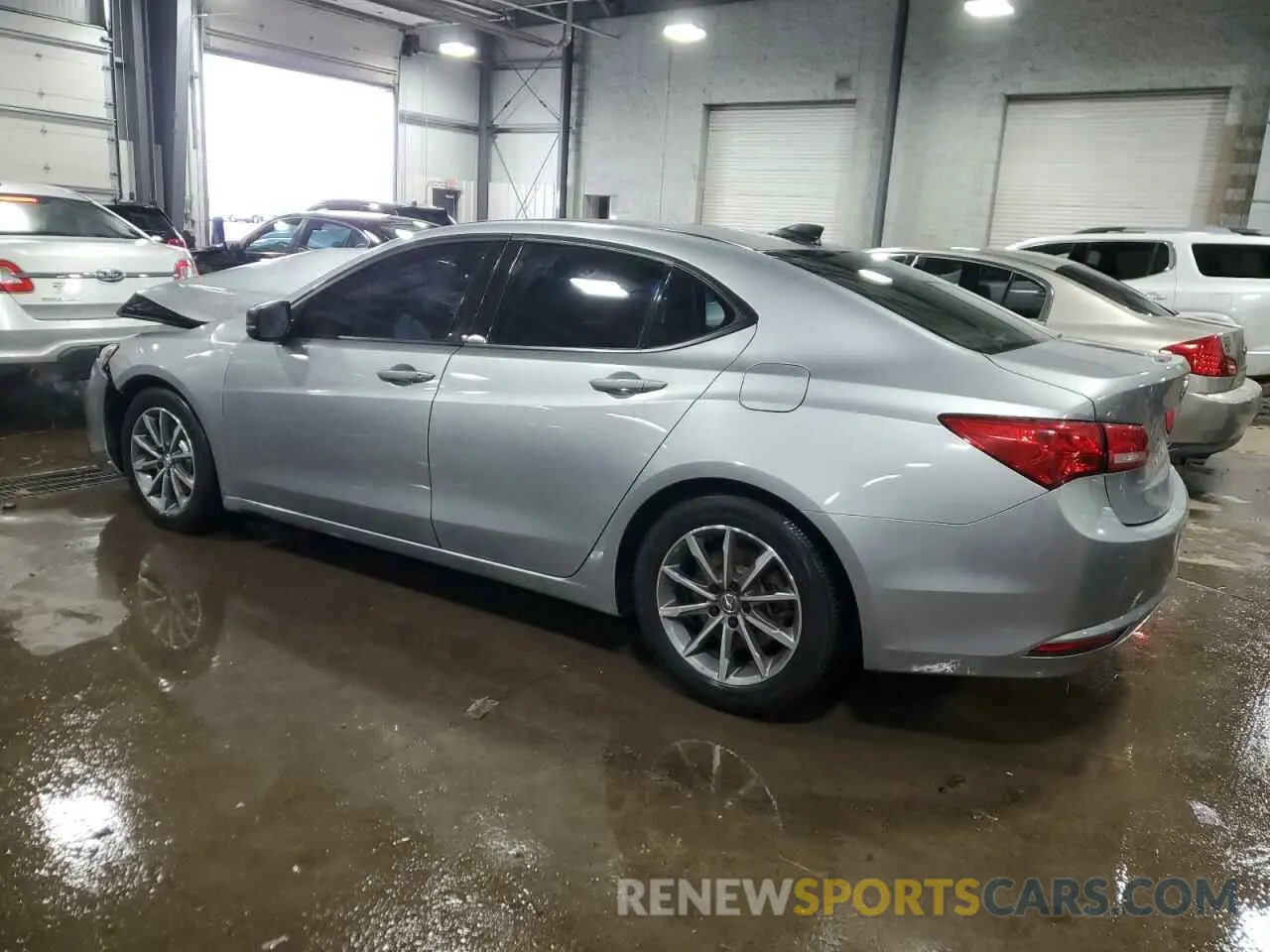 2 fotografías del automóvil dañado 19UUB1F33KA009700 ACURA TLX 2019