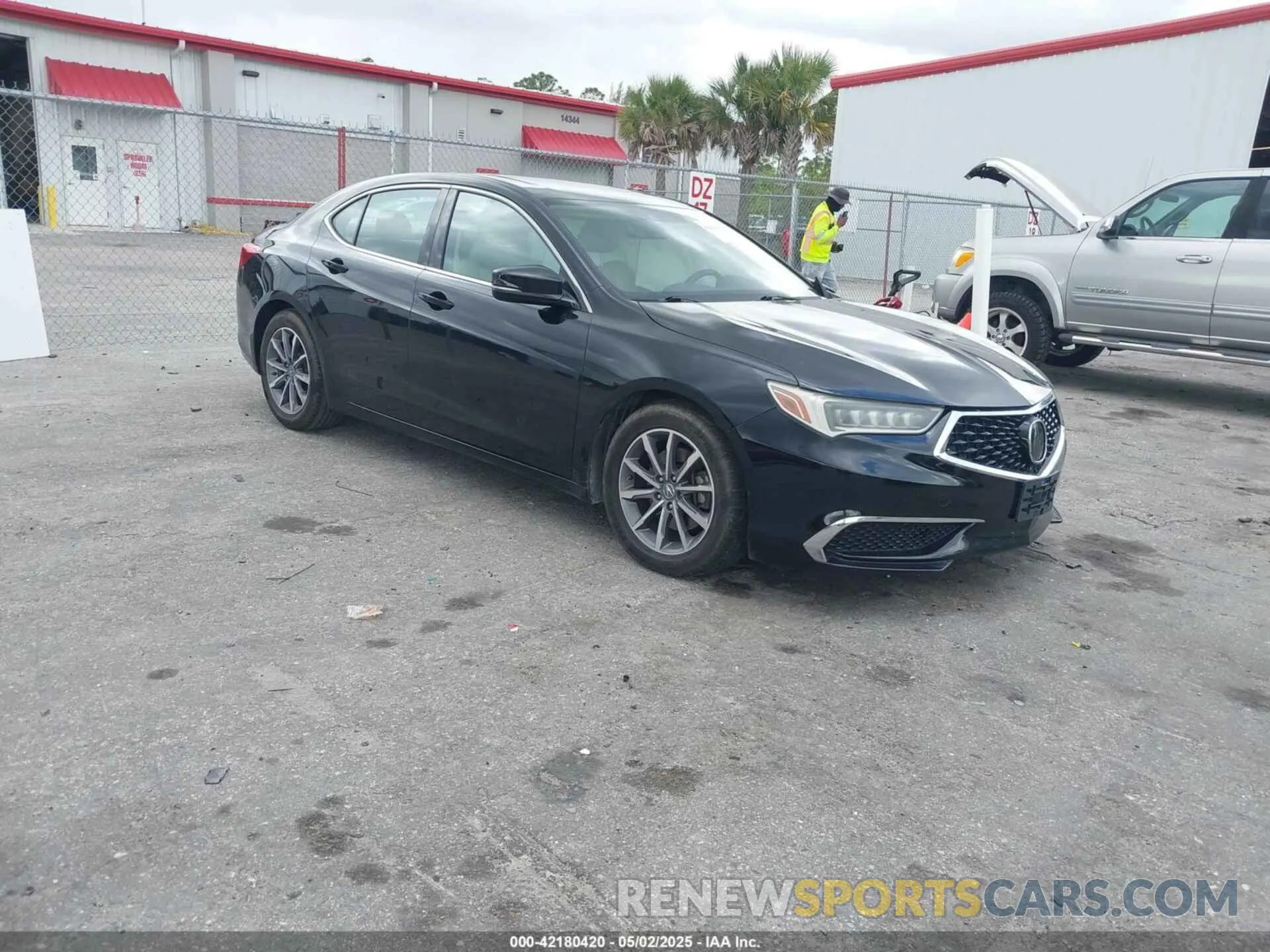 1 fotografías del automóvil dañado 19UUB1F33KA010488 ACURA TLX 2019