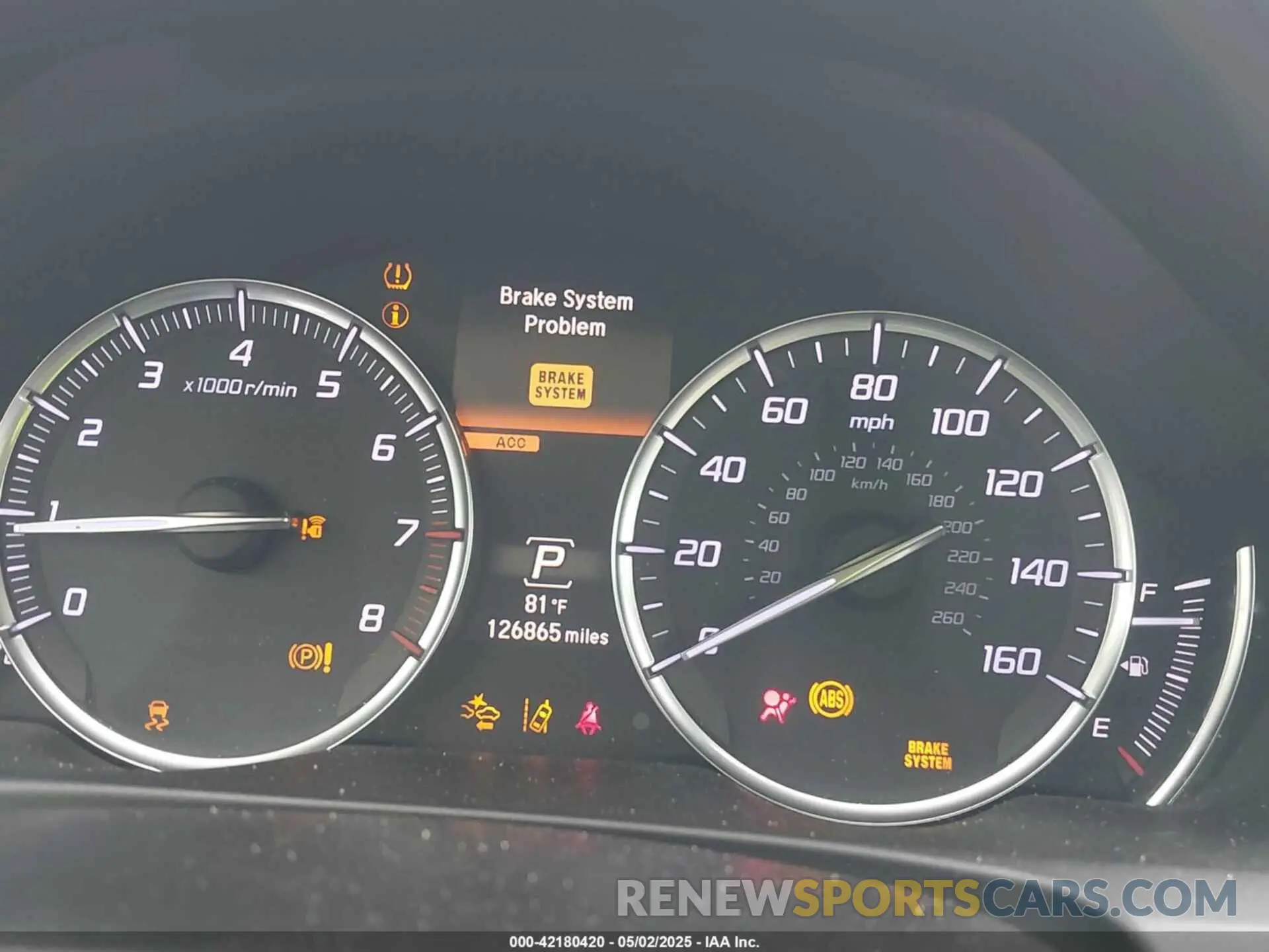 7 fotografías del automóvil dañado 19UUB1F33KA010488 ACURA TLX 2019