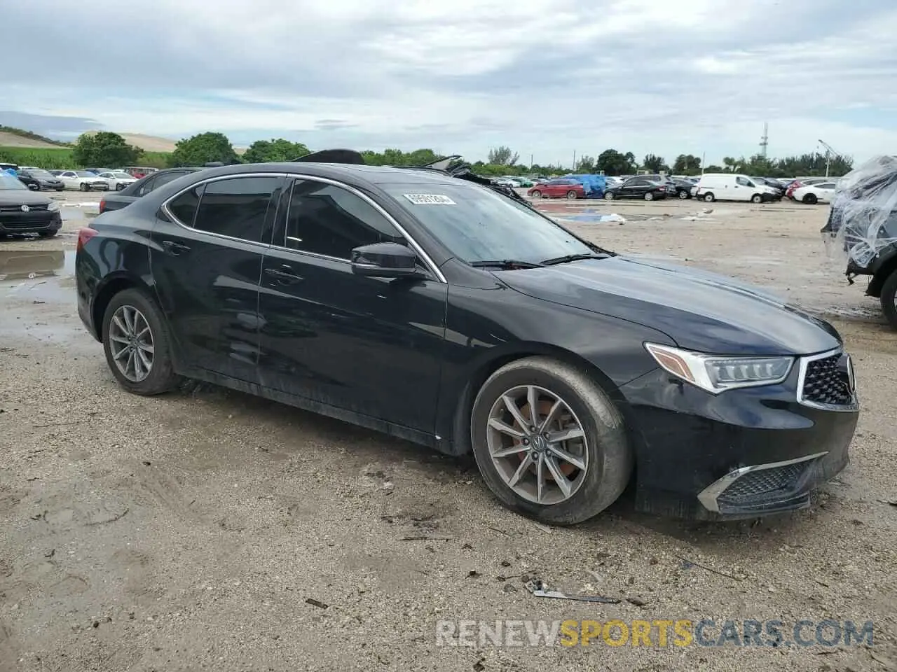 4 fotografías del automóvil dañado 19UUB1F34KA003839 ACURA TLX 2019