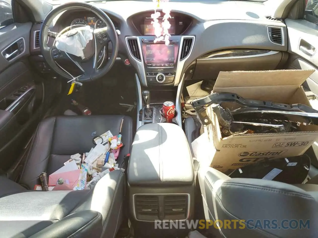 8 fotografías del automóvil dañado 19UUB1F35KA002814 ACURA TLX 2019
