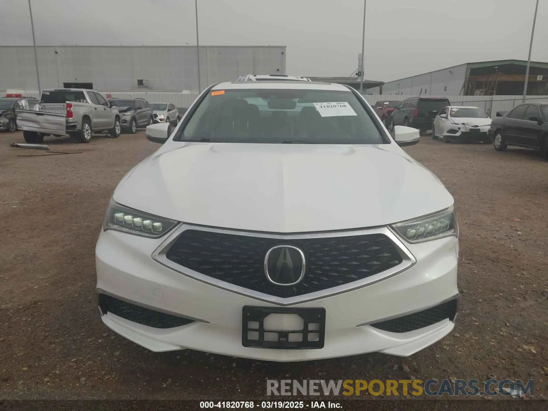 12 fotografías del automóvil dañado 19UUB1F36KA006211 ACURA TLX 2019