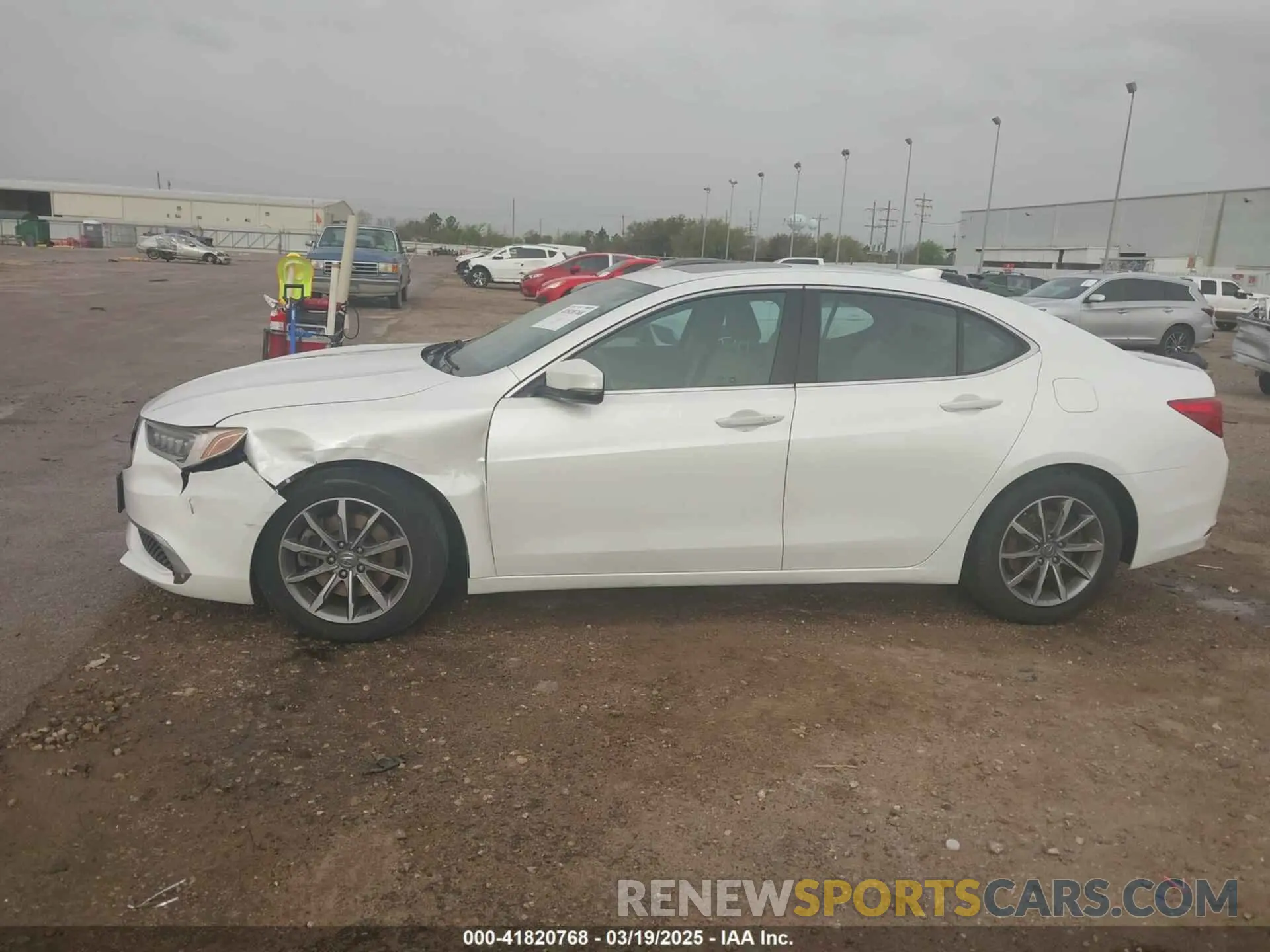 14 fotografías del automóvil dañado 19UUB1F36KA006211 ACURA TLX 2019