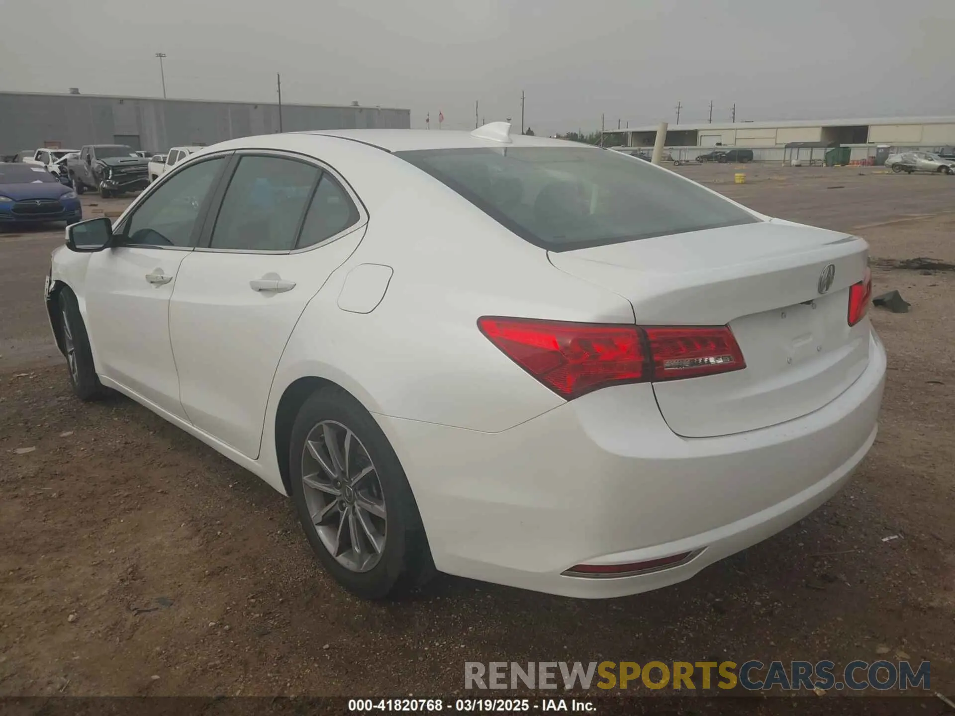 3 fotografías del automóvil dañado 19UUB1F36KA006211 ACURA TLX 2019