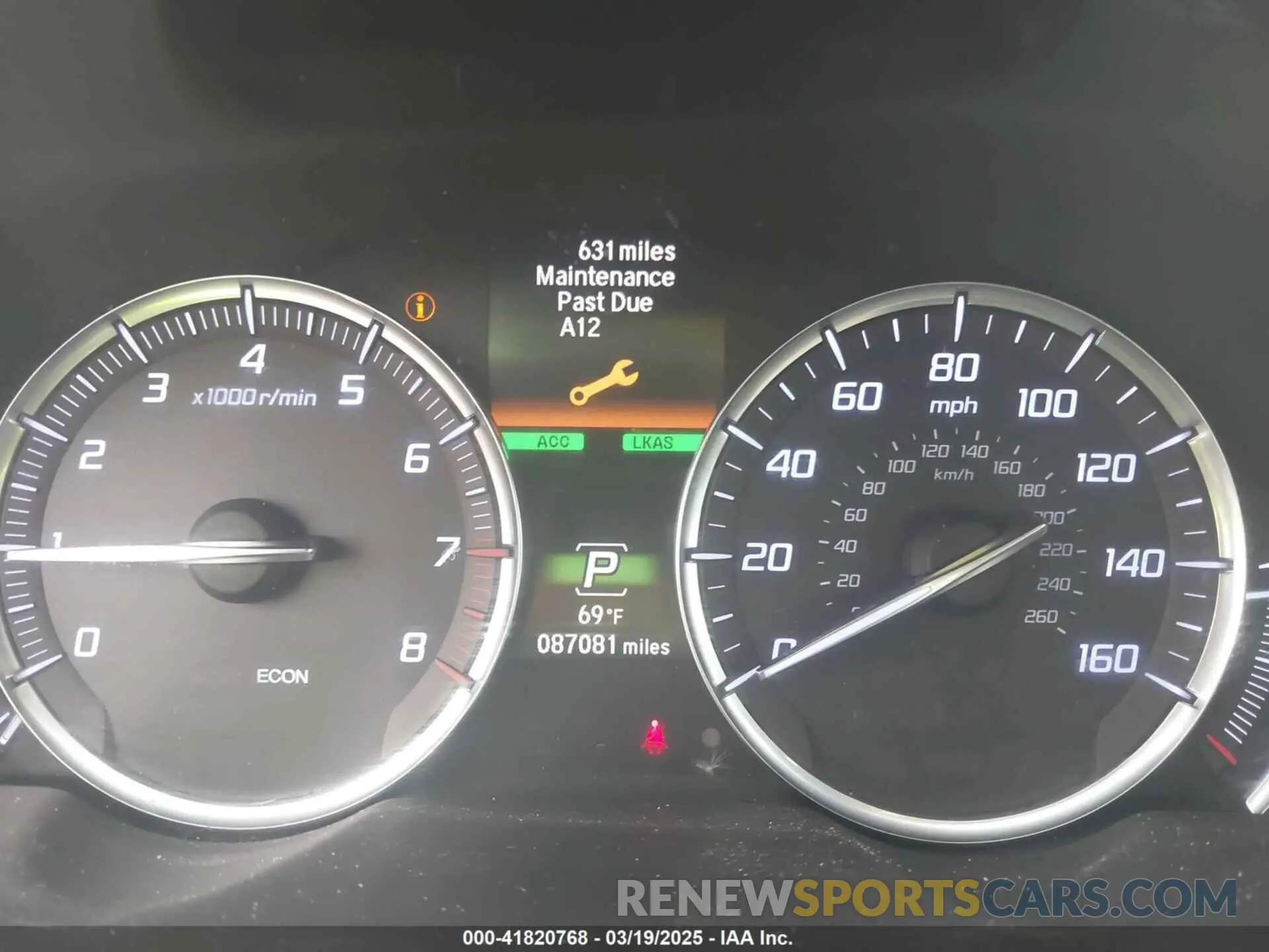 7 fotografías del automóvil dañado 19UUB1F36KA006211 ACURA TLX 2019