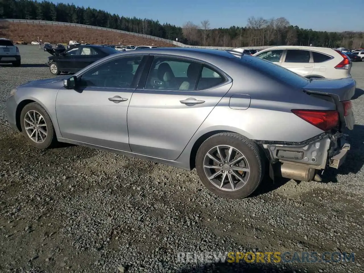 2 fotografías del automóvil dañado 19UUB1F39KA002198 ACURA TLX 2019