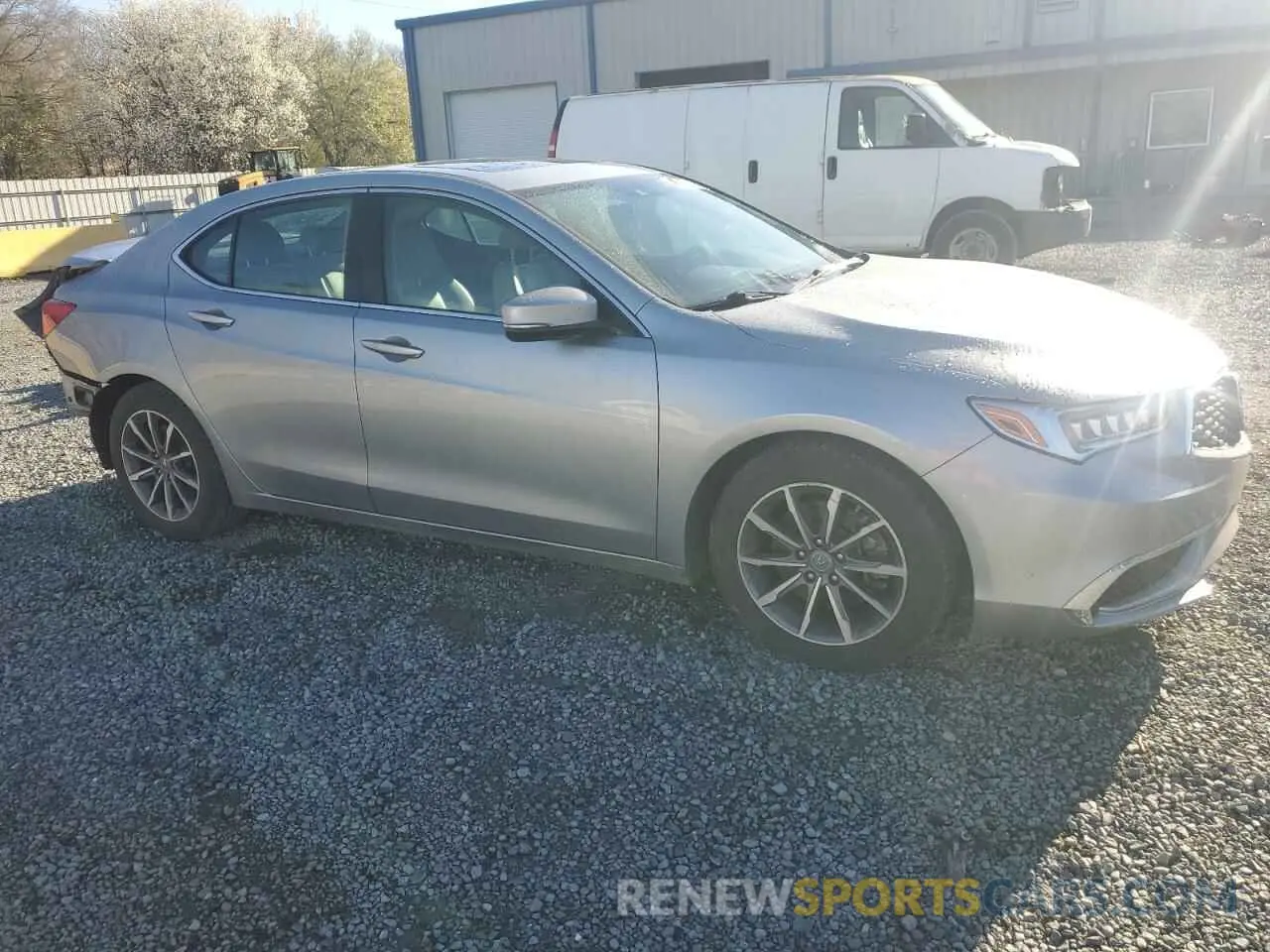 4 fotografías del automóvil dañado 19UUB1F39KA002198 ACURA TLX 2019
