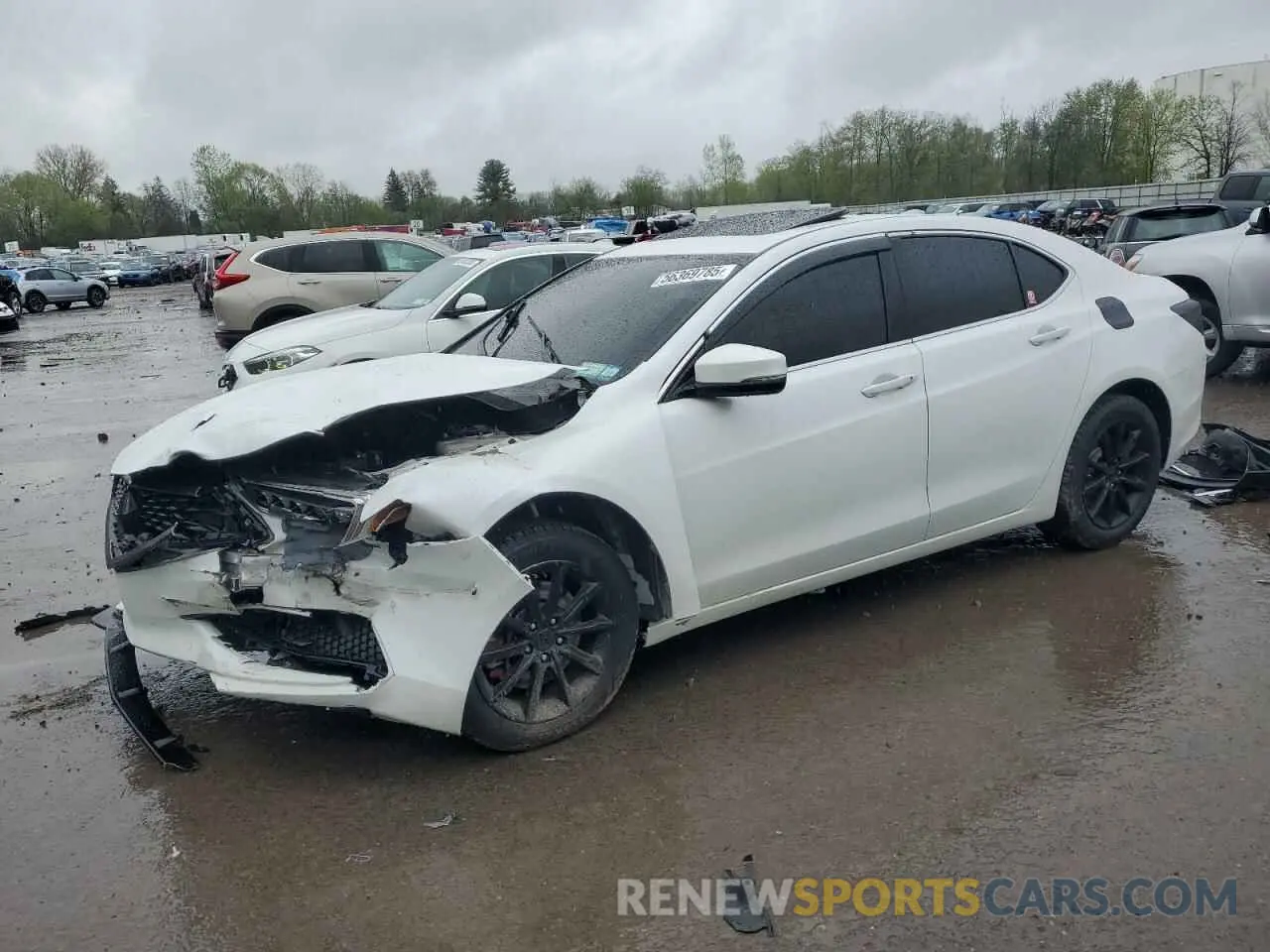 1 fotografías del automóvil dañado 19UUB1F3XKA009337 ACURA TLX 2019