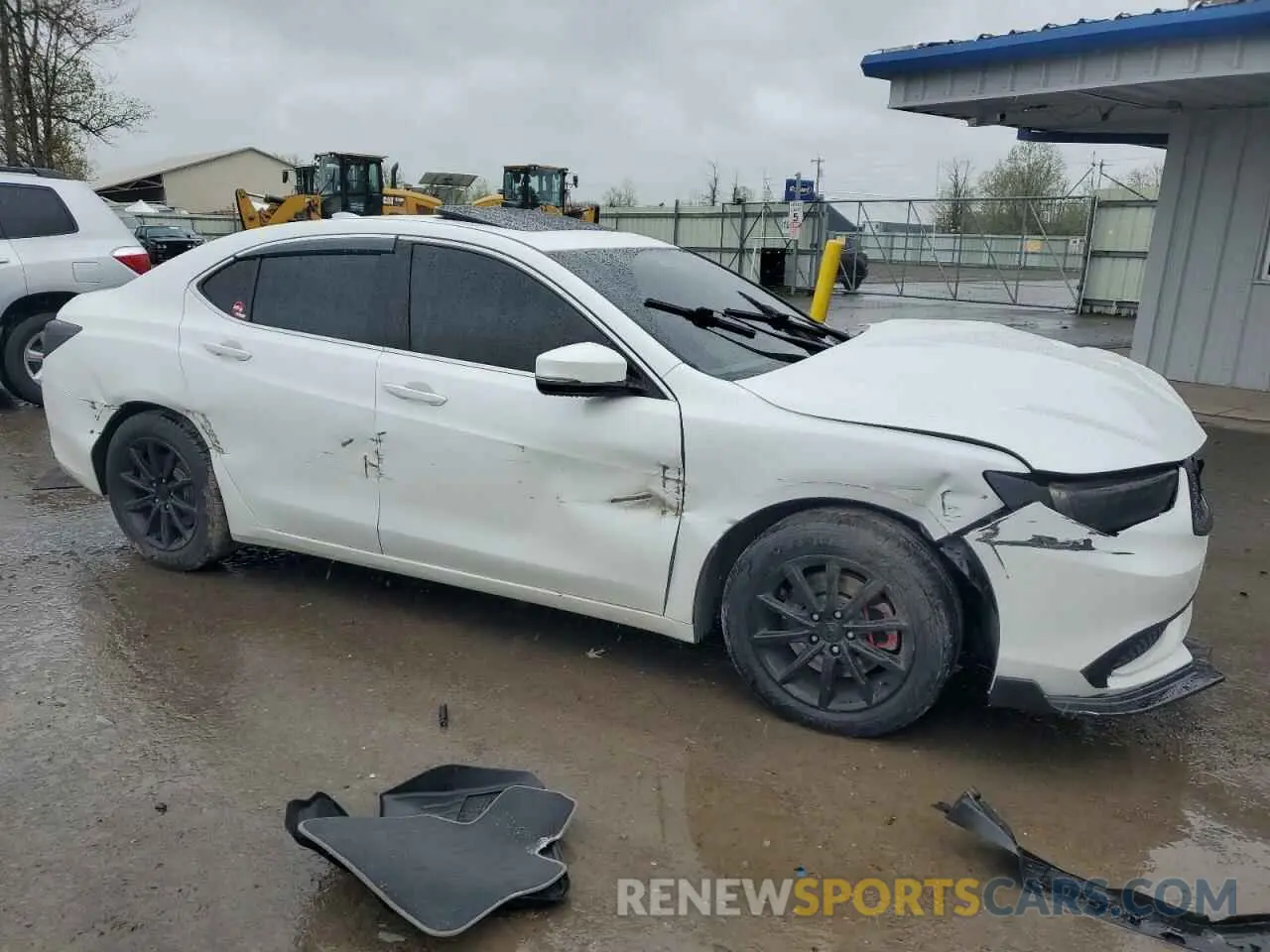 4 fotografías del automóvil dañado 19UUB1F3XKA009337 ACURA TLX 2019