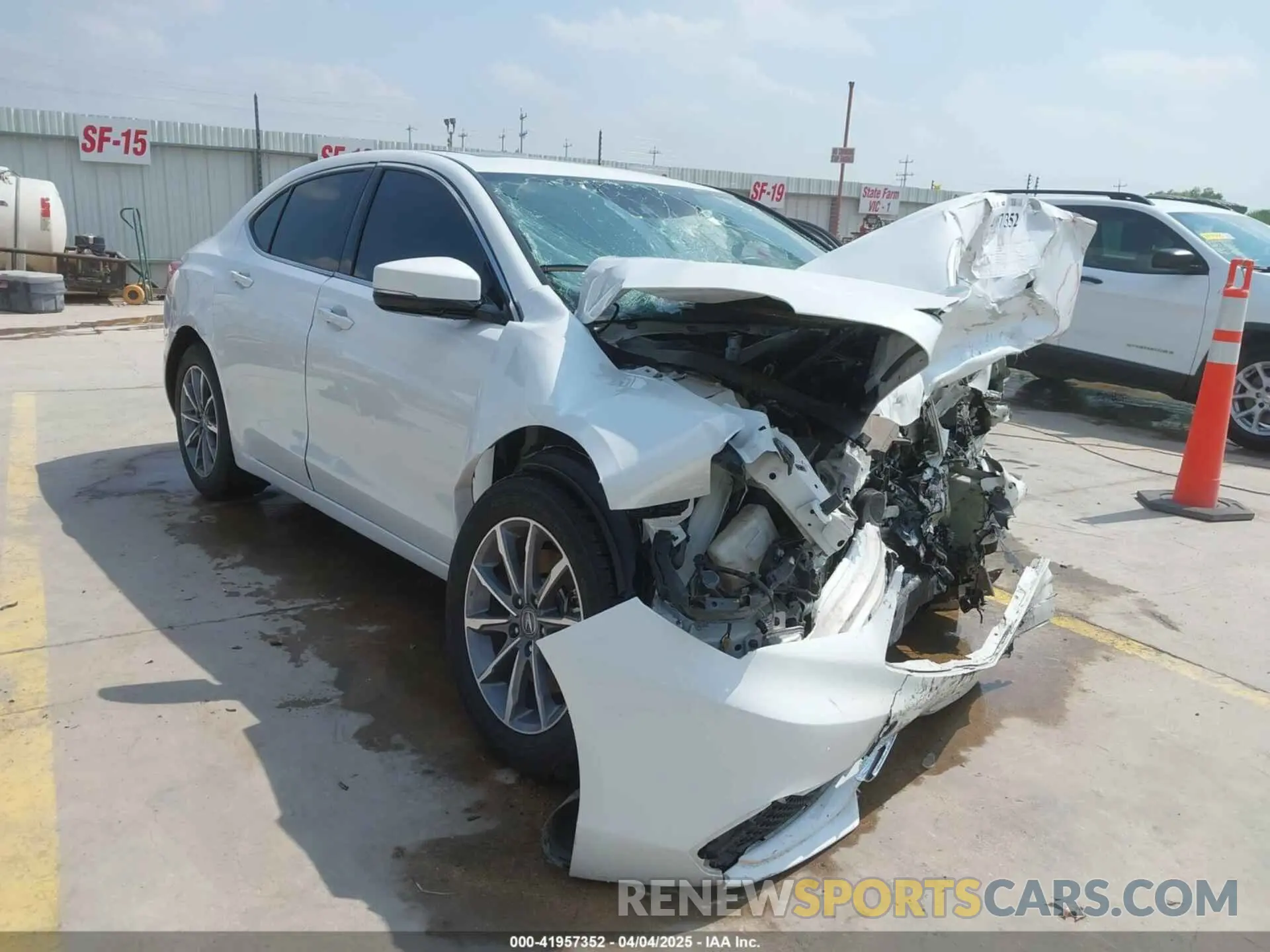 1 fotografías del automóvil dañado 19UUB1F51KA000835 ACURA TLX 2019