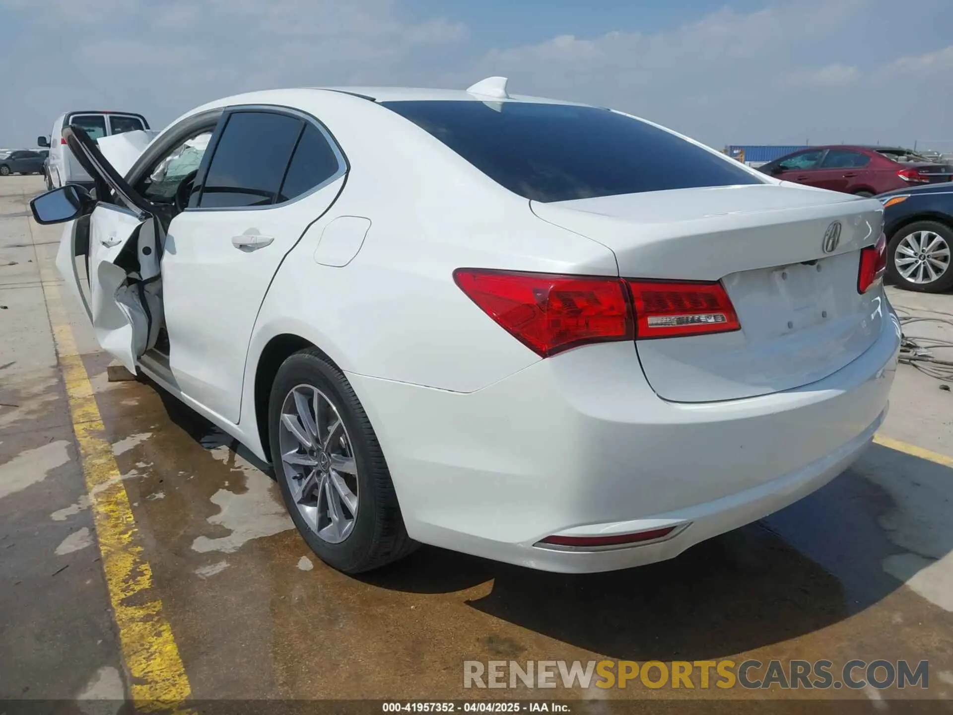 3 fotografías del automóvil dañado 19UUB1F51KA000835 ACURA TLX 2019