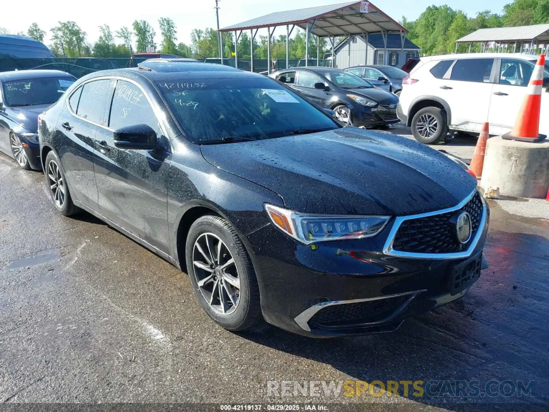 1 fotografías del automóvil dañado 19UUB1F52KA000293 ACURA TLX 2019