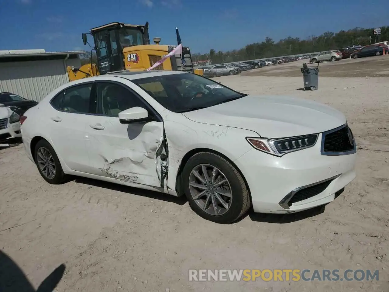 4 fotografías del automóvil dañado 19UUB1F53KA003400 ACURA TLX 2019