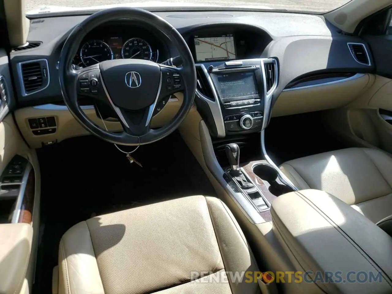 8 fotografías del automóvil dañado 19UUB1F53KA003400 ACURA TLX 2019
