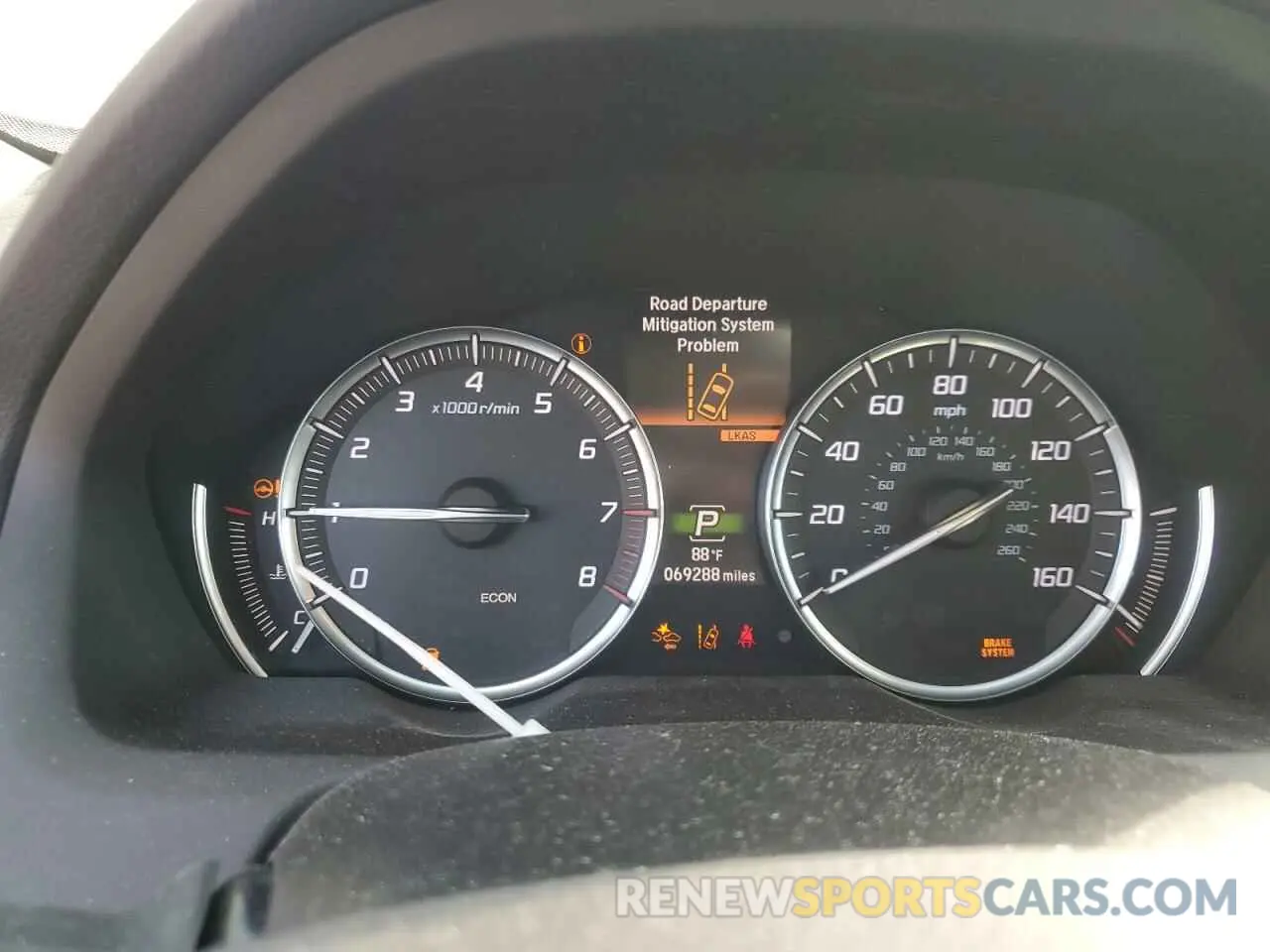 9 fotografías del automóvil dañado 19UUB1F53KA003400 ACURA TLX 2019