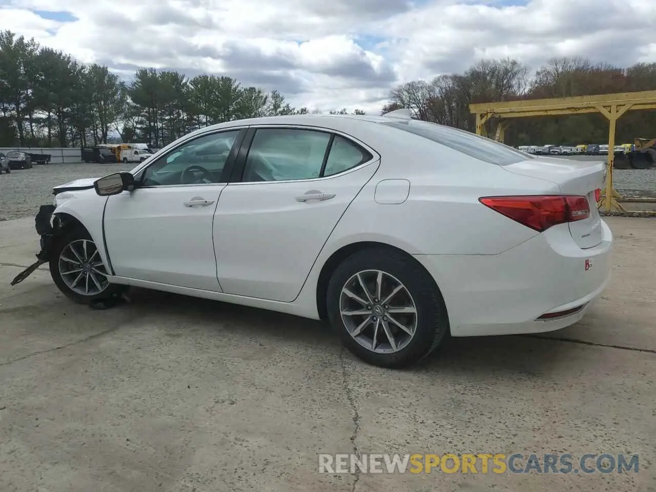 2 fotografías del automóvil dañado 19UUB1F53KA005132 ACURA TLX 2019